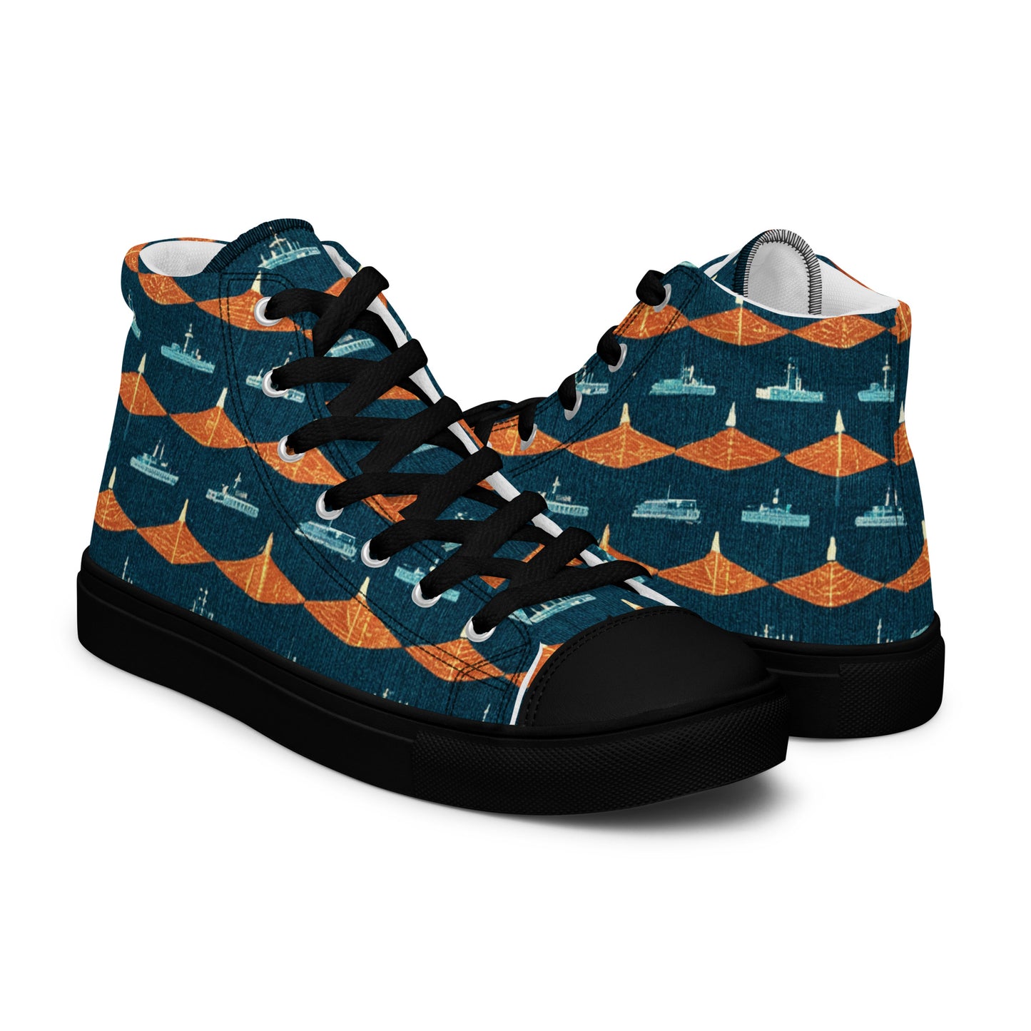 Mariners Melody Men’s high top canvas shoes