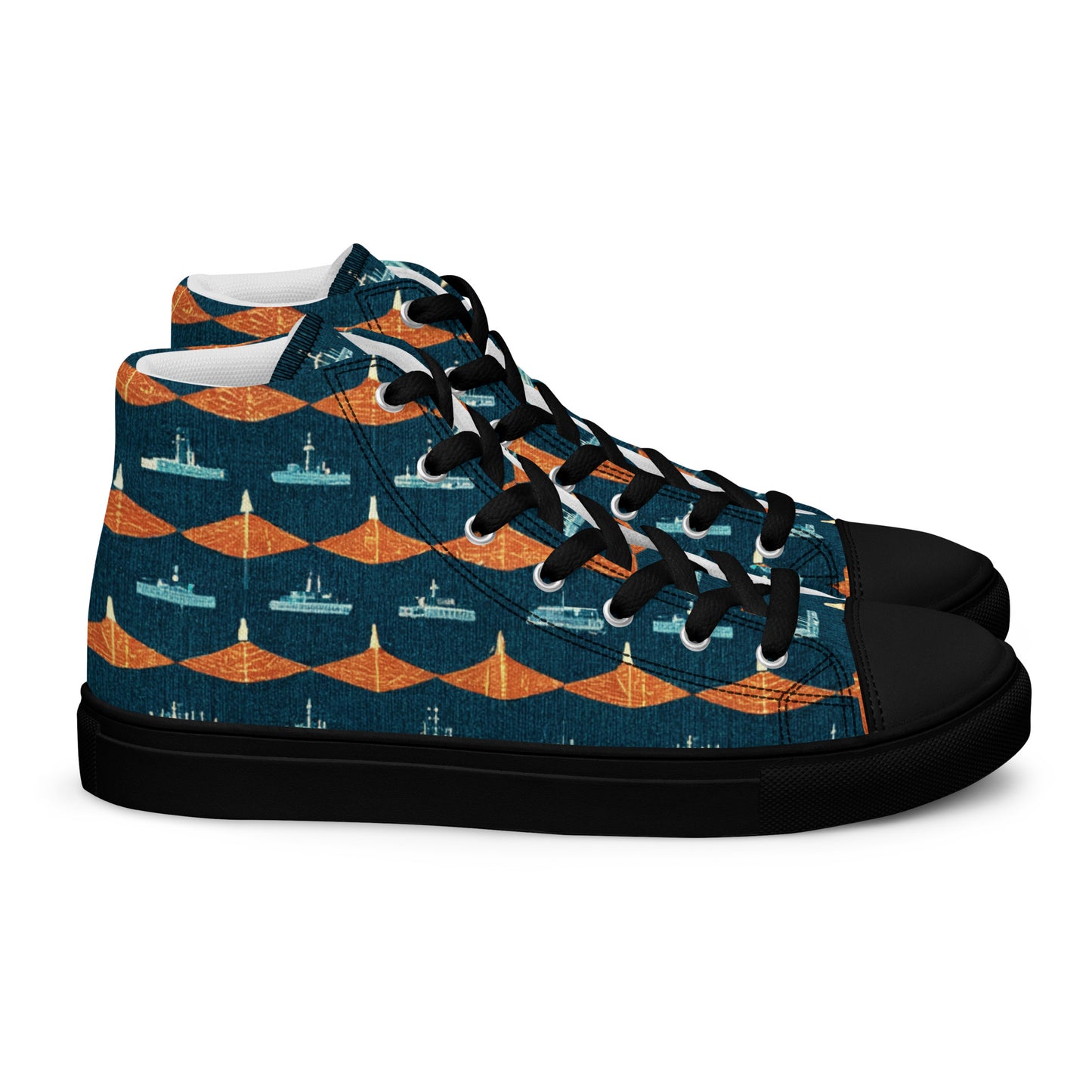 Mariners Melody Men’s high top canvas shoes