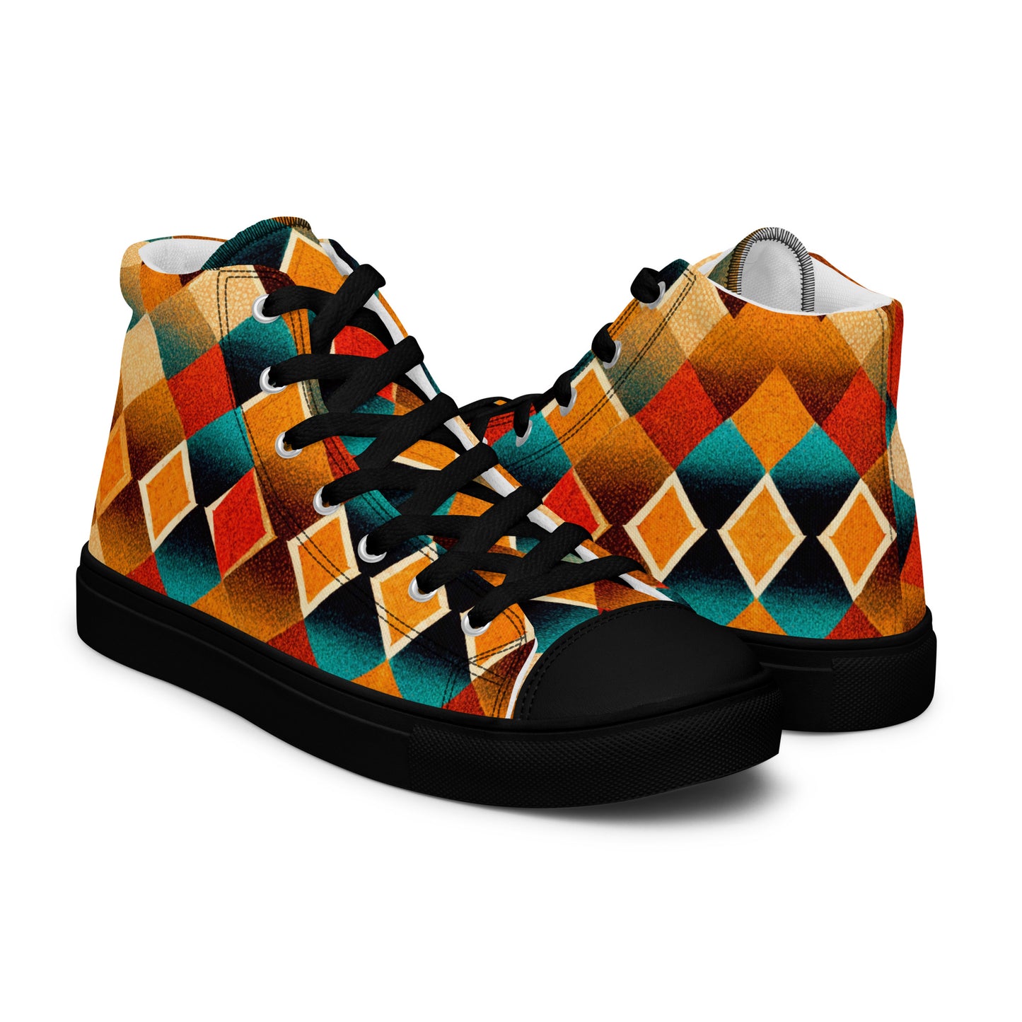 Elemental Weave Men’s high top canvas shoes