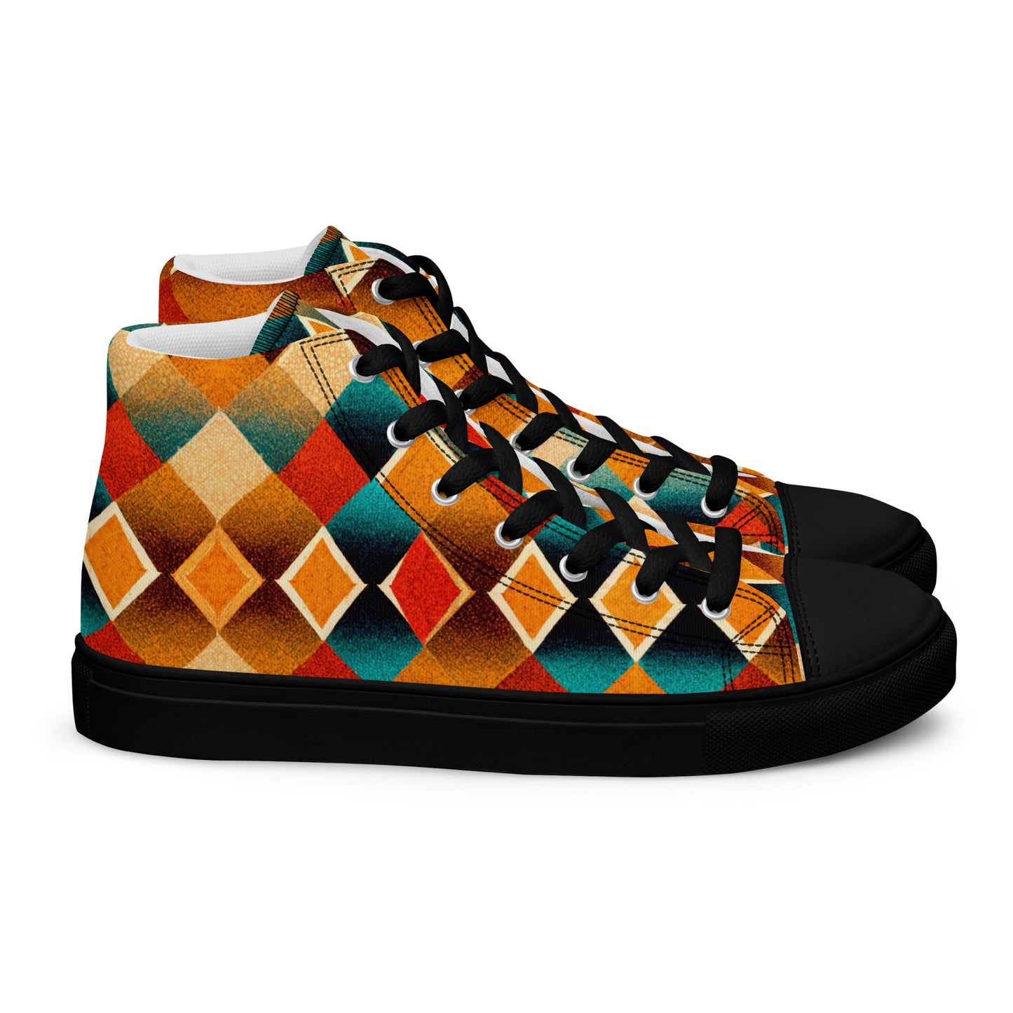 Elemental Weave Men’s high top canvas shoes