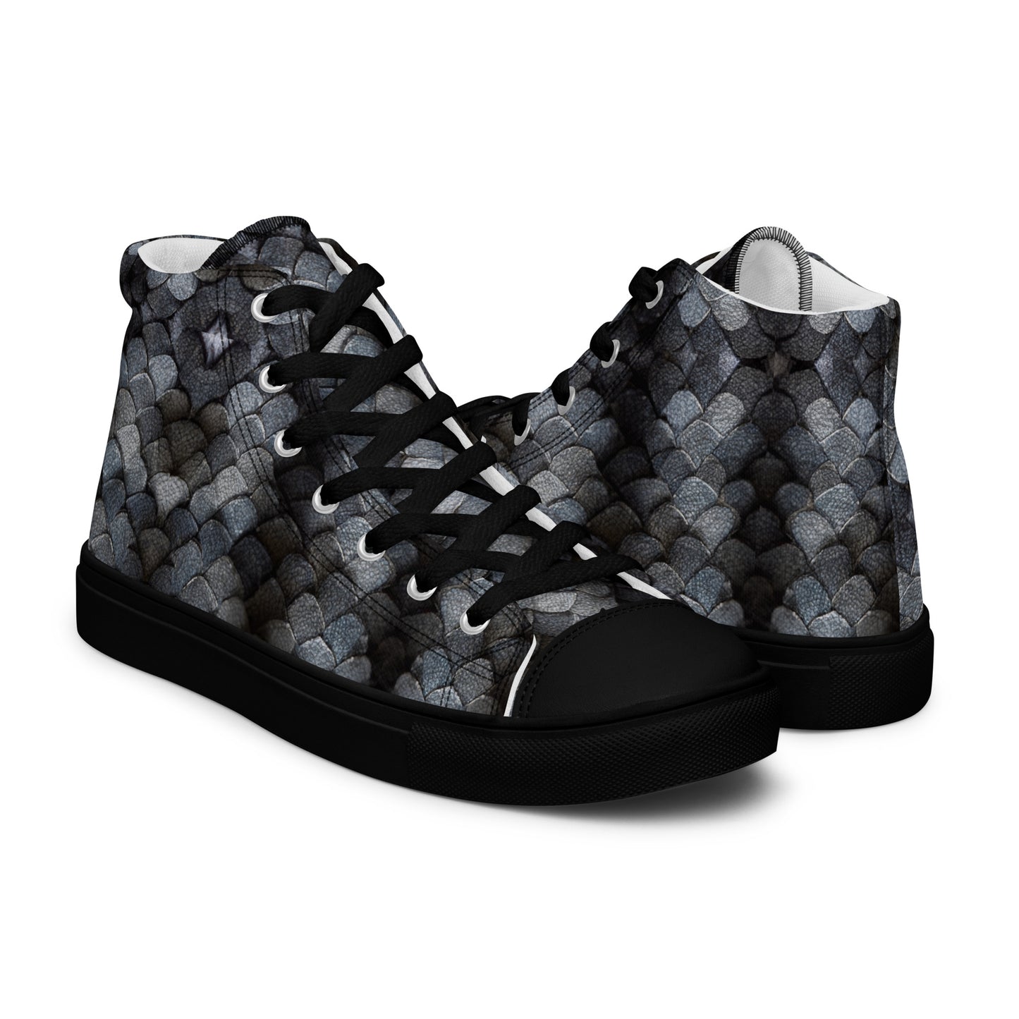 Elvisscar, the Authentic Sentinel Men’s high top canvas shoes