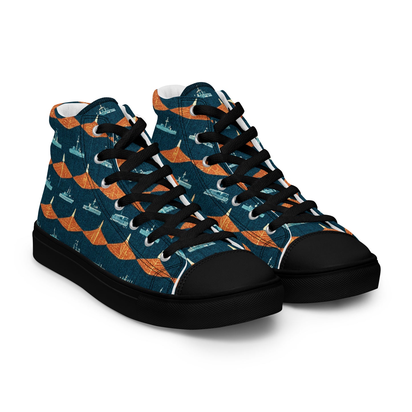 Mariners Melody Men’s high top canvas shoes