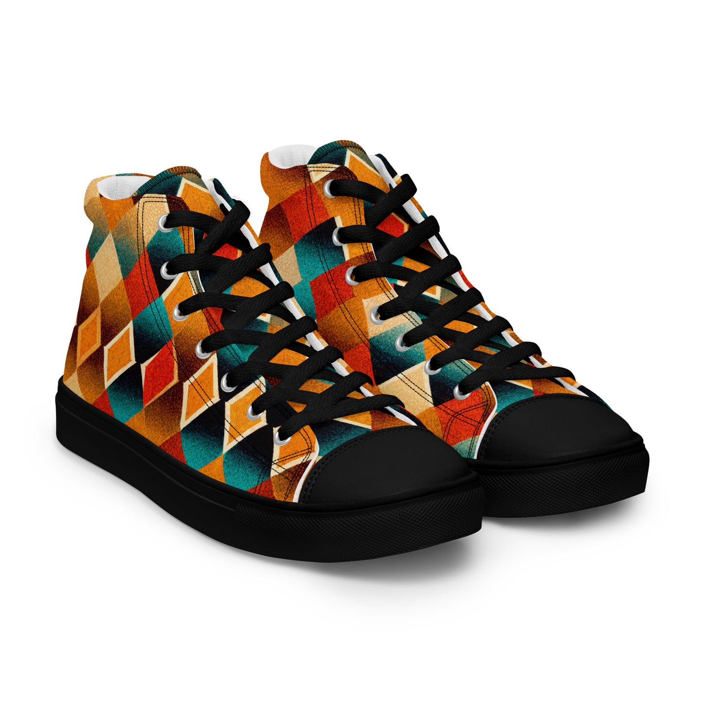 Elemental Weave Men’s high top canvas shoes