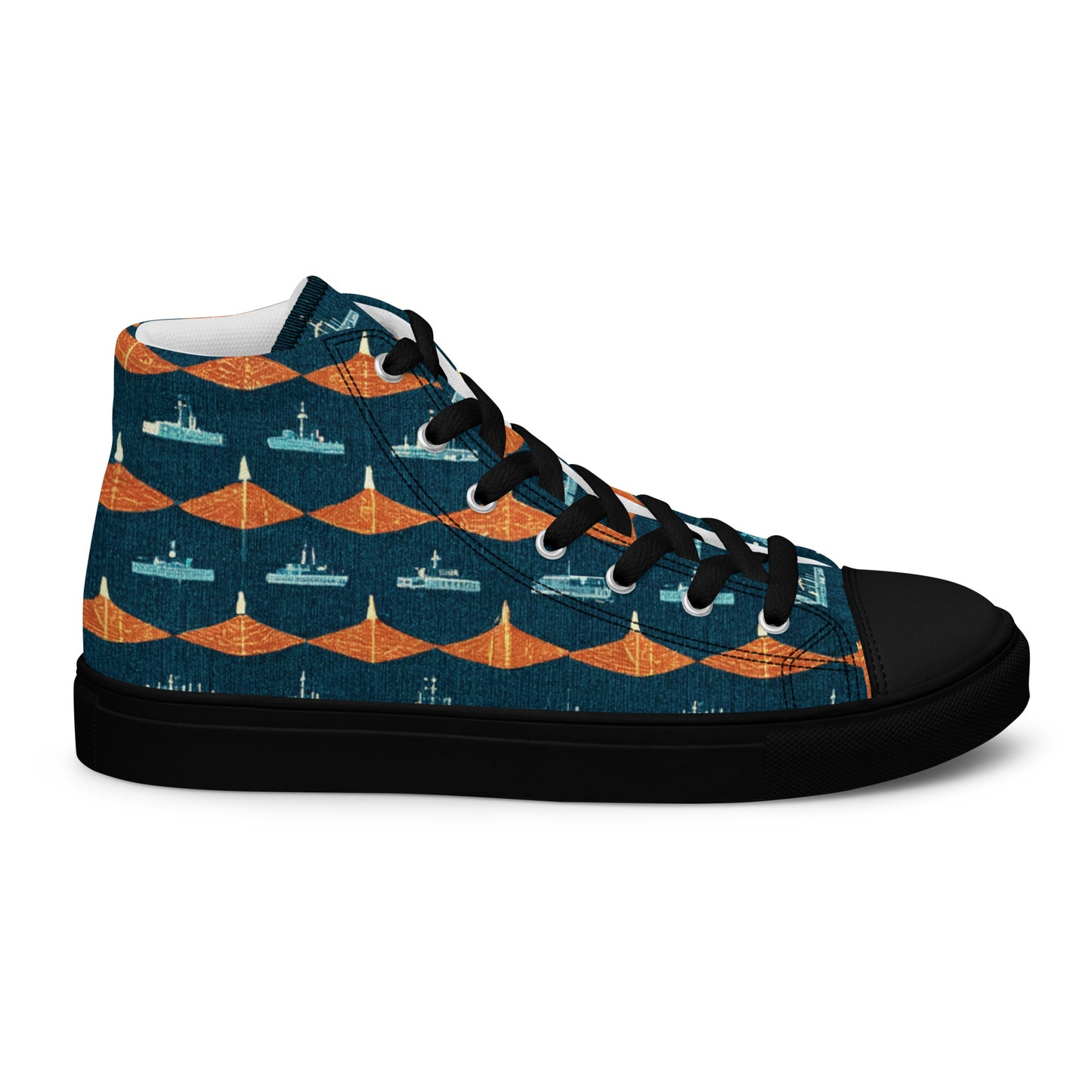 Mariners Melody Men’s high top canvas shoes