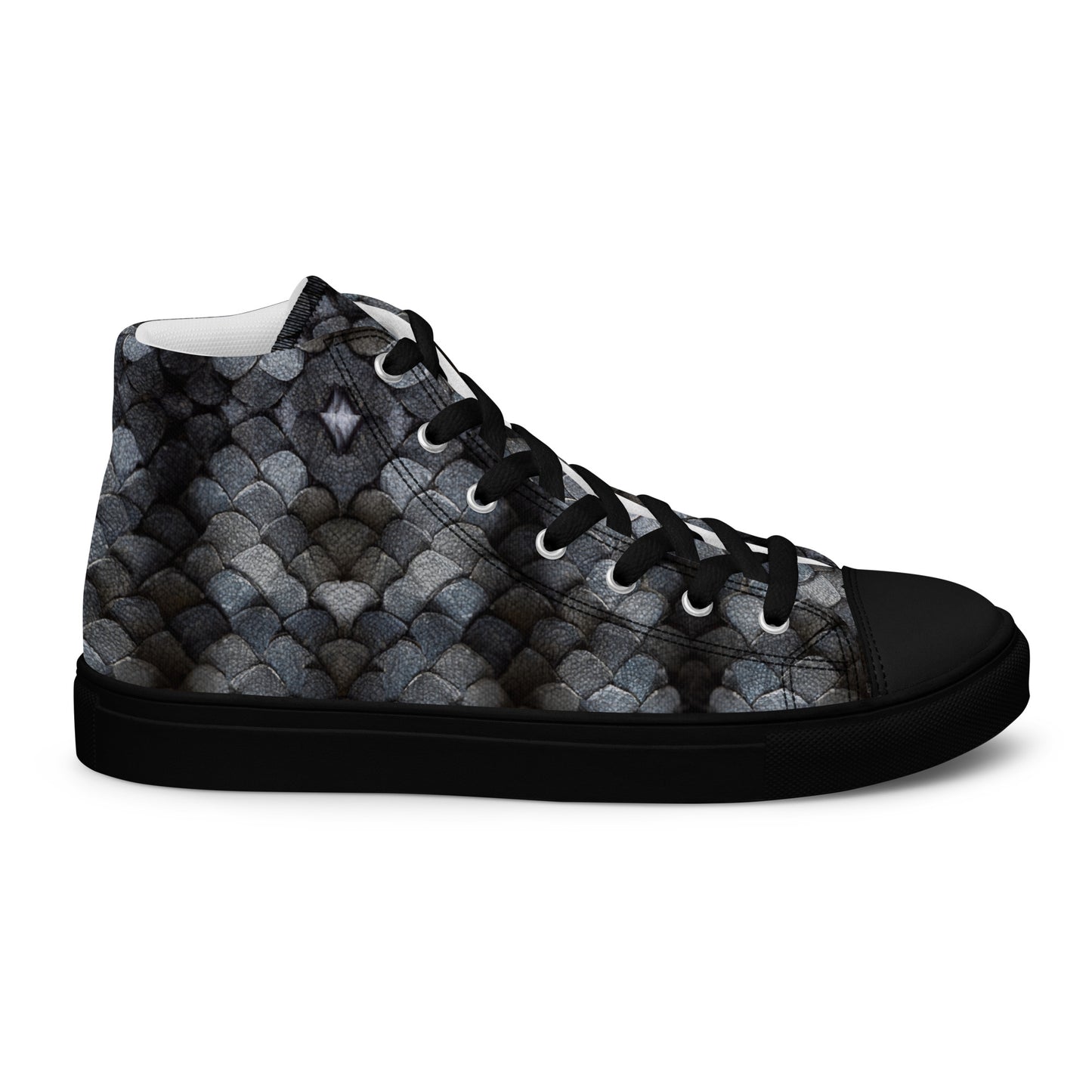 Elvisscar, the Authentic Sentinel Men’s high top canvas shoes