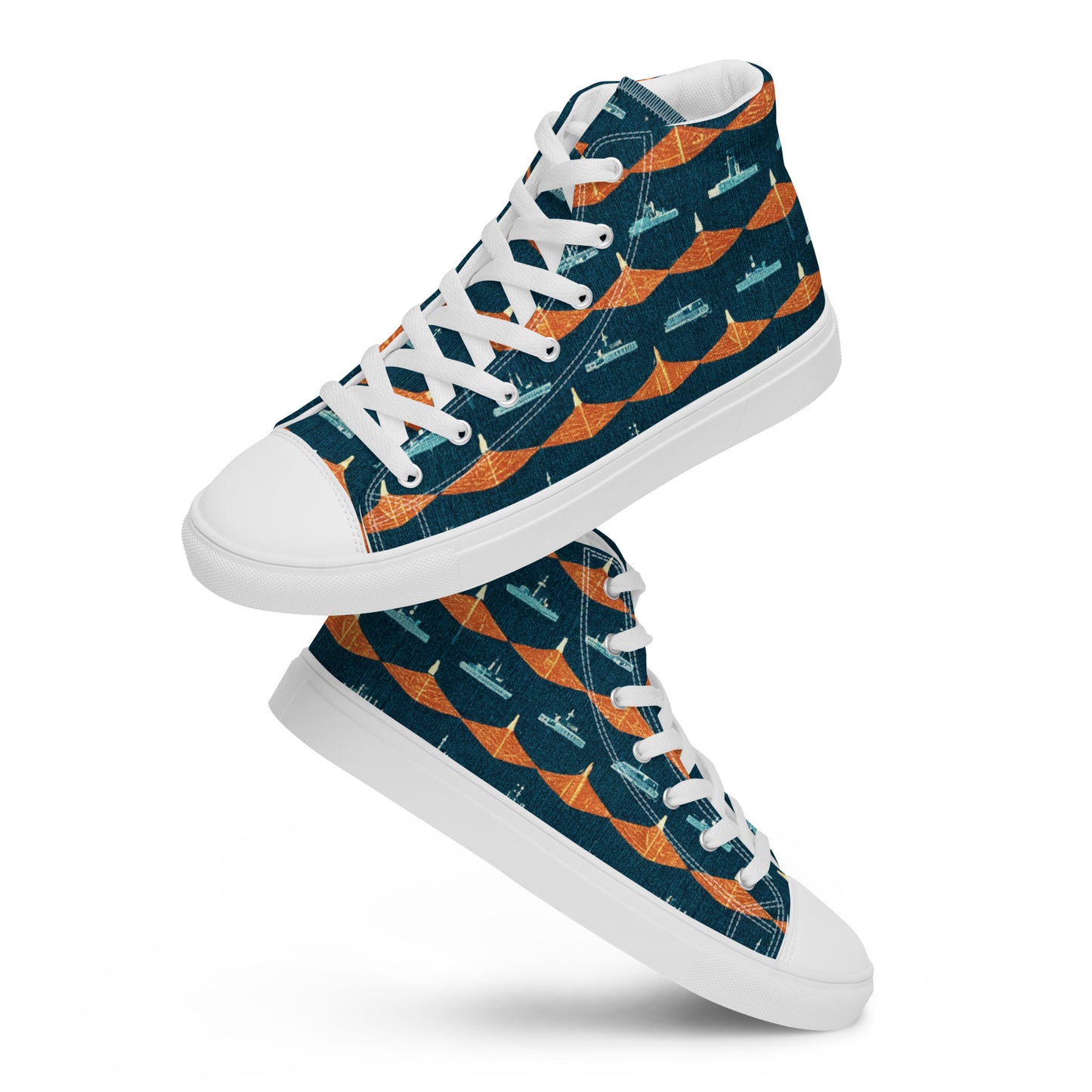 Mariners Melody Men’s high top canvas shoes