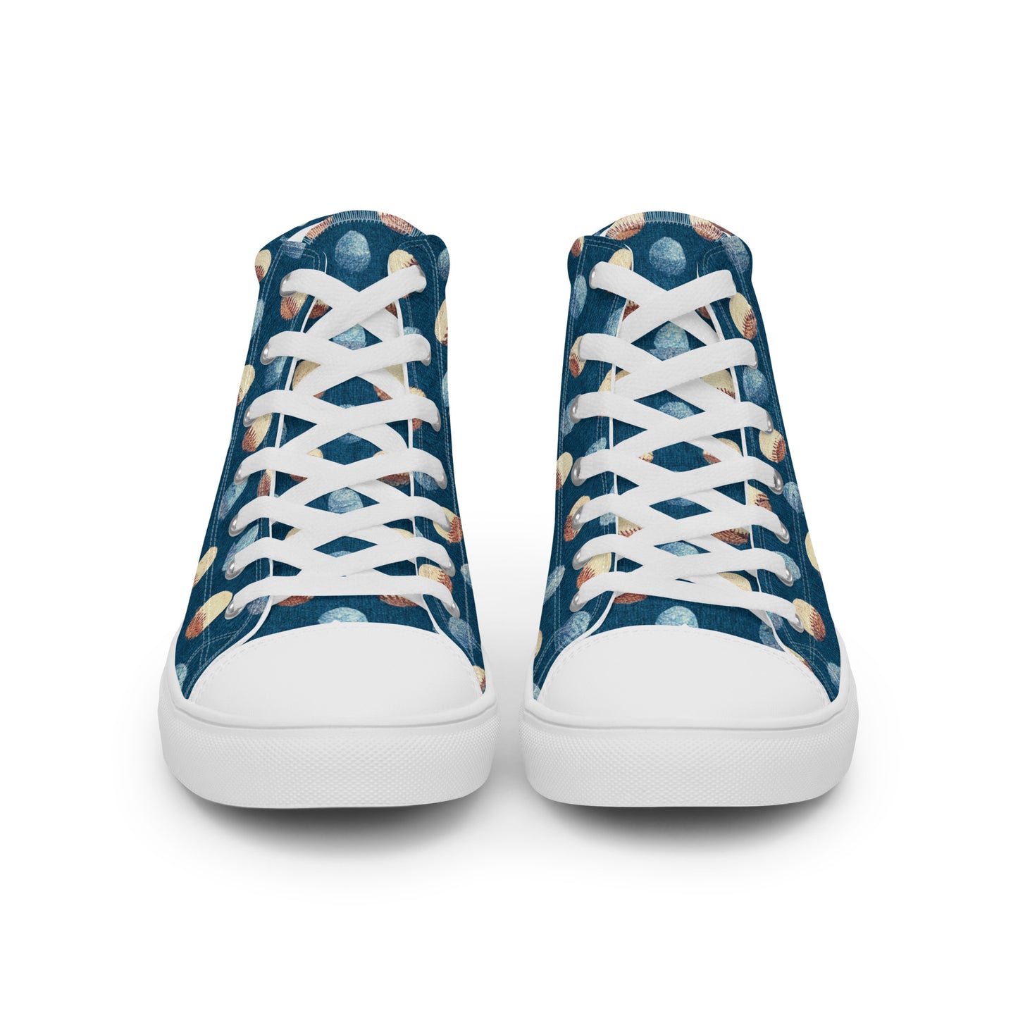 Play Ball Men’s high top canvas shoes