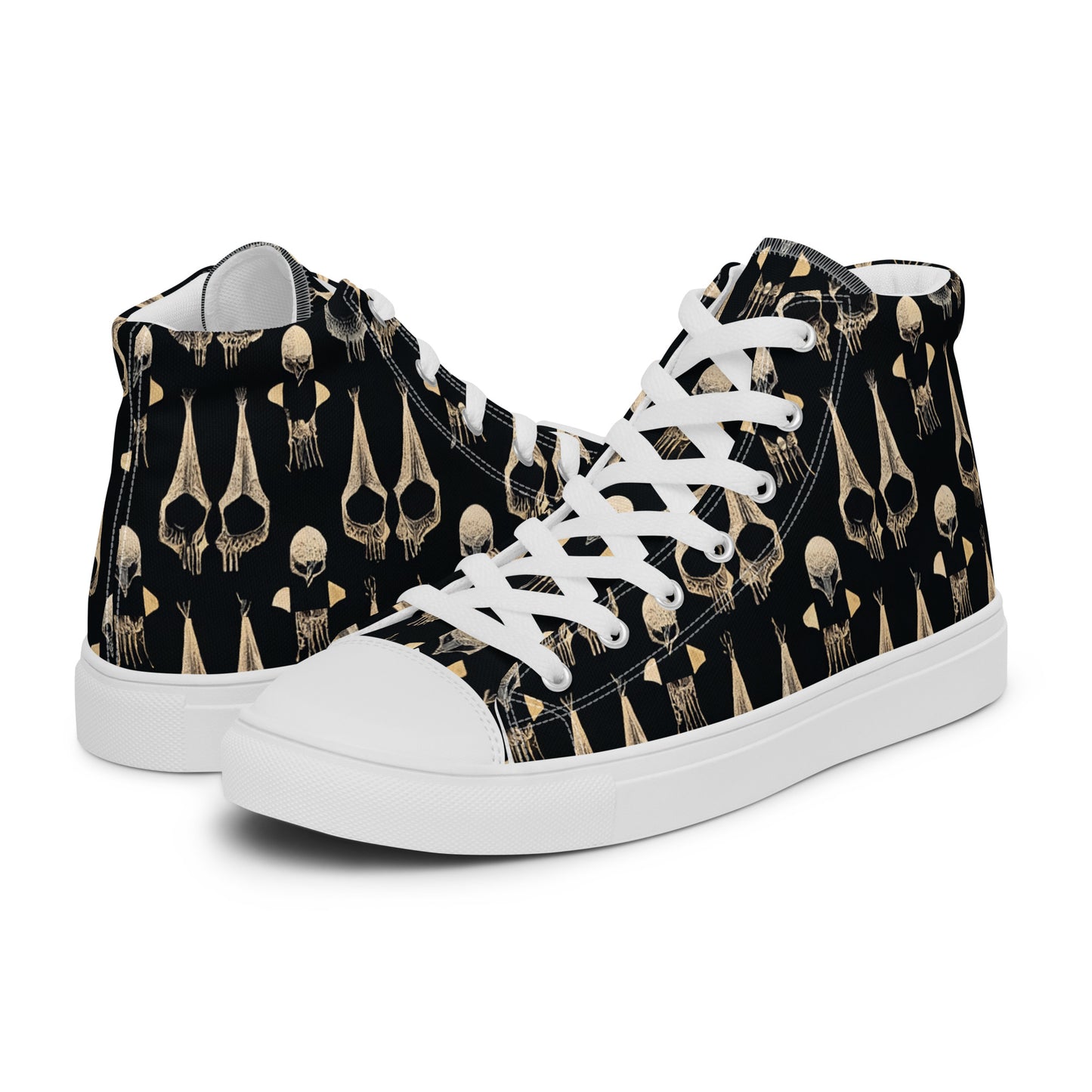 Bare Bones Men’s high top canvas shoes