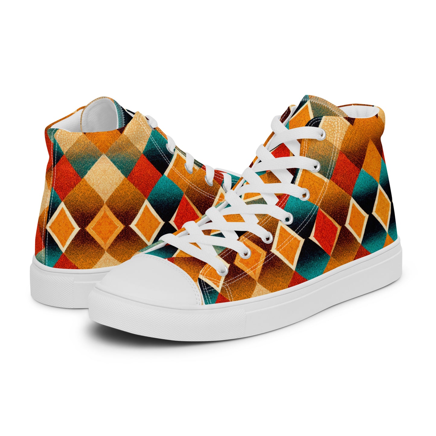 Elemental Weave Men’s high top canvas shoes