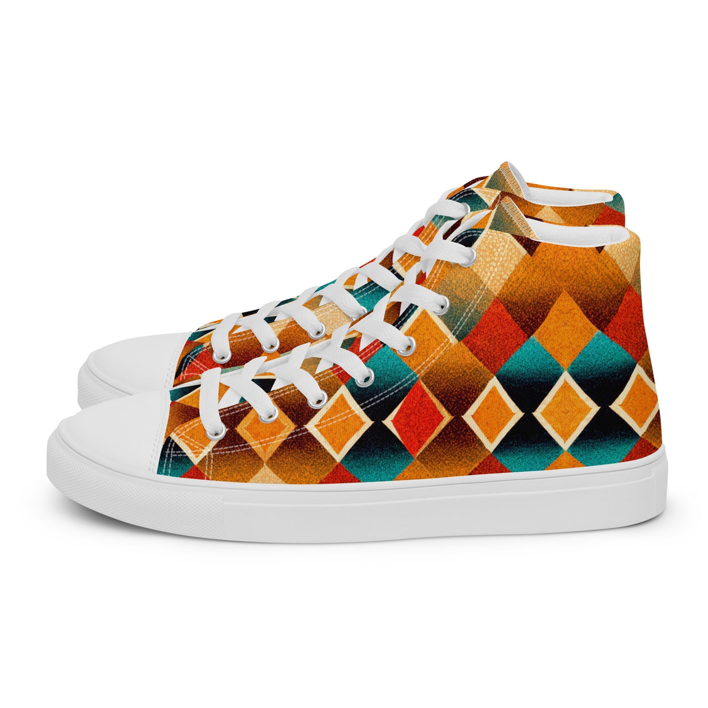 Elemental Weave Men’s high top canvas shoes