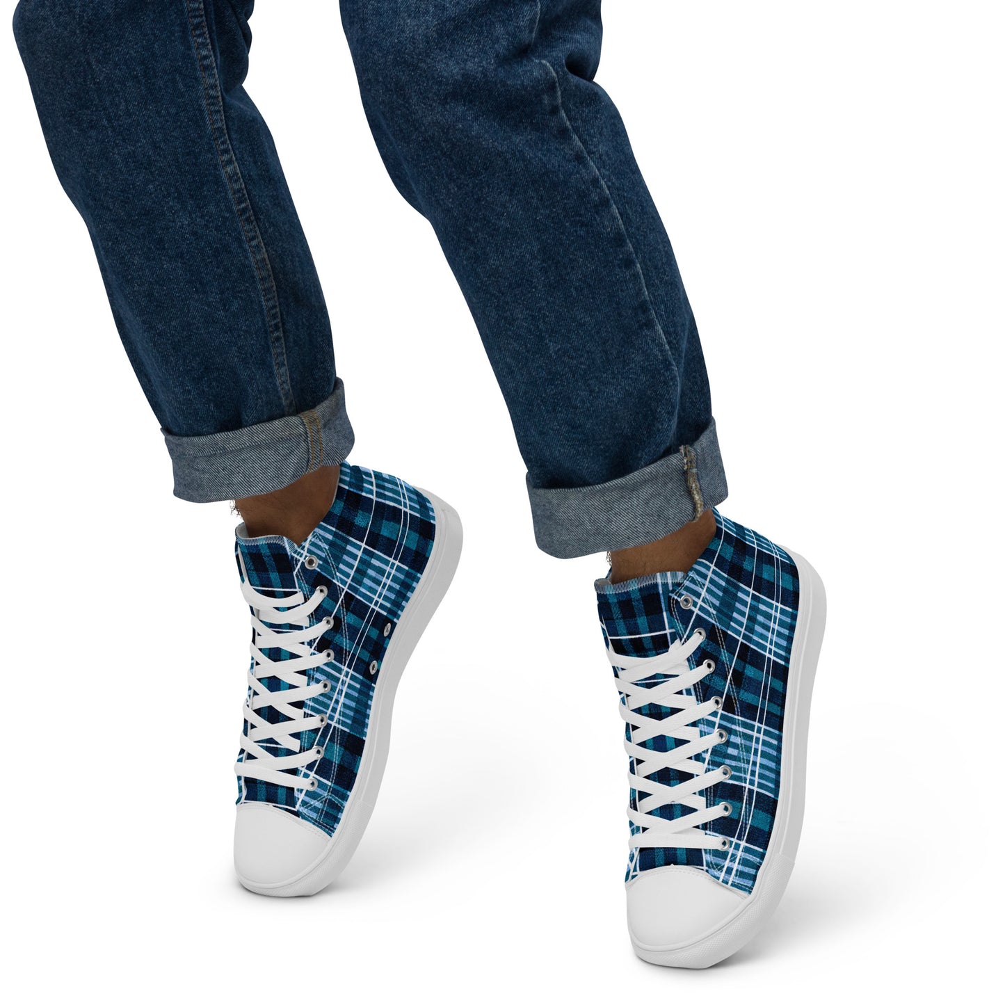 Clan Connection Men’s high top canvas shoes