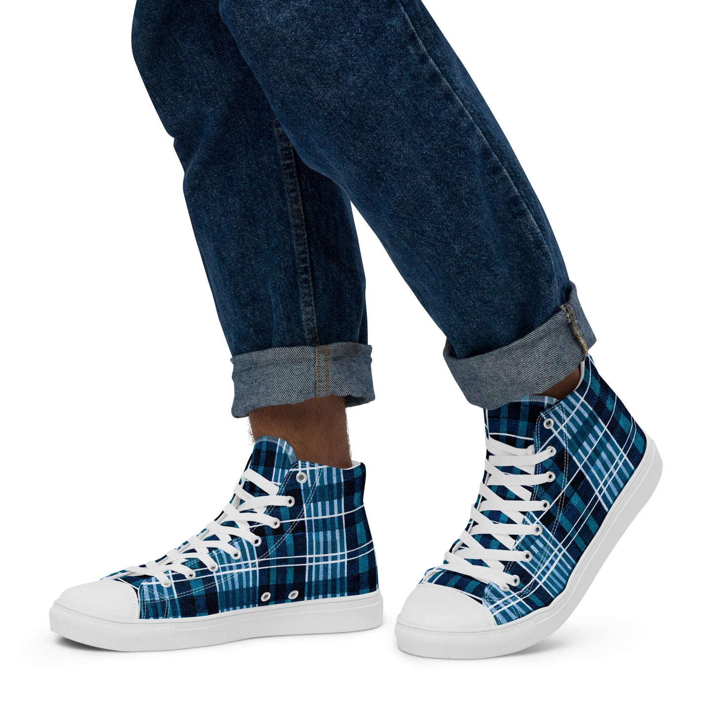 Clan Connection Men’s high top canvas shoes