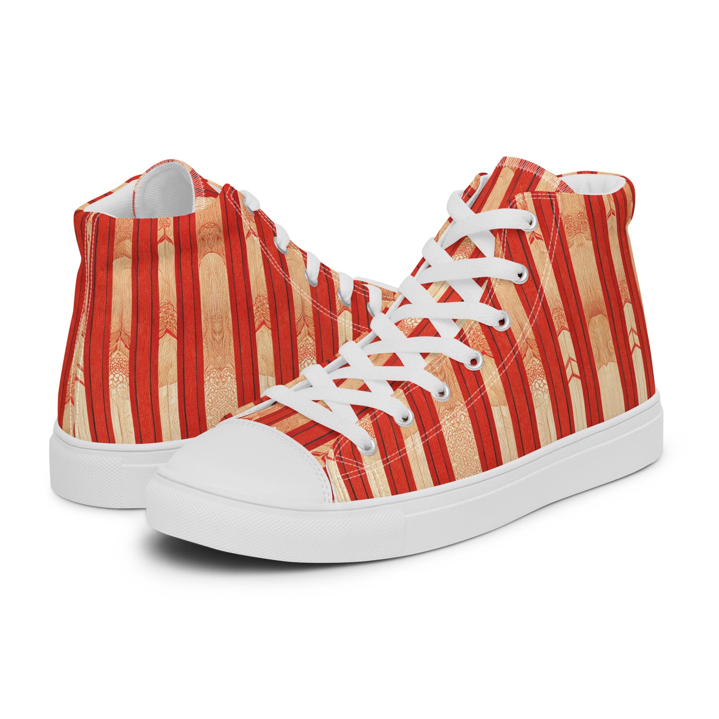 Scarlet Ribbon Men’s high top canvas shoes