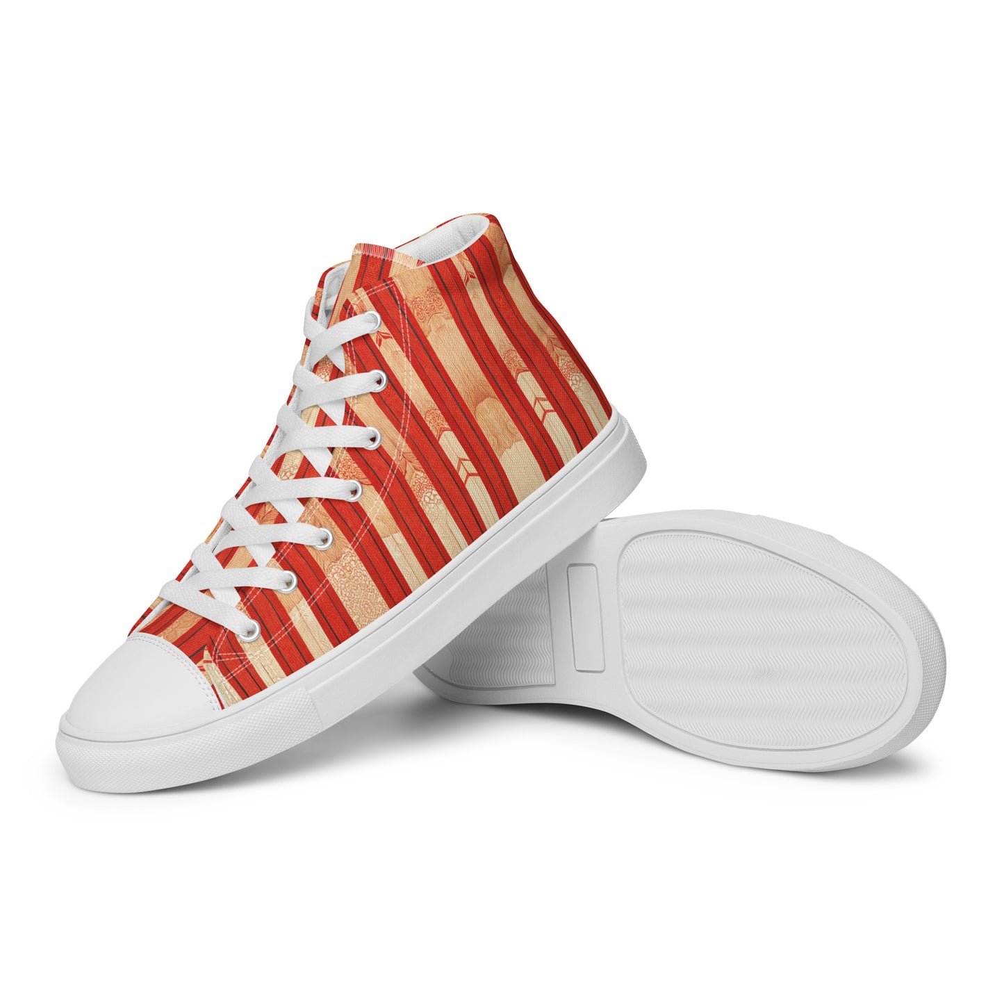 Scarlet Ribbon Men’s high top canvas shoes