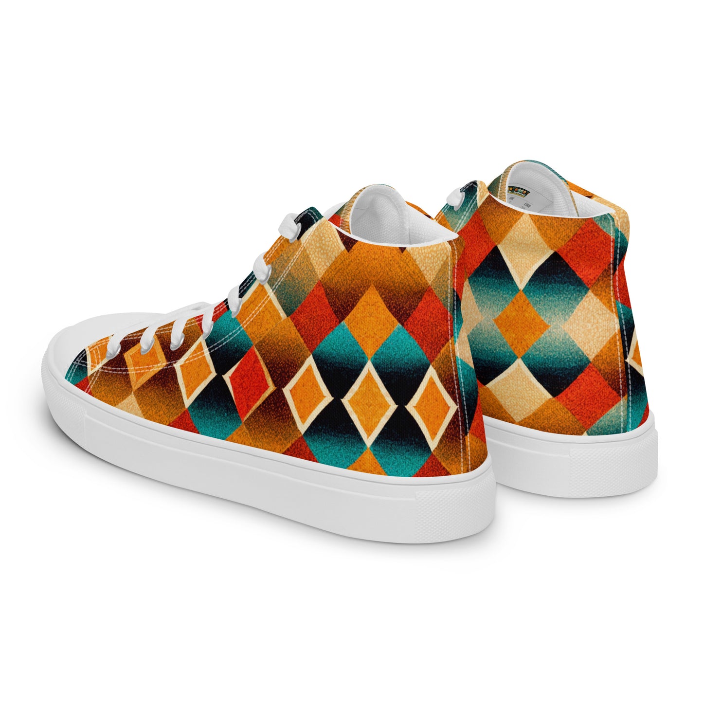 Elemental Weave Men’s high top canvas shoes