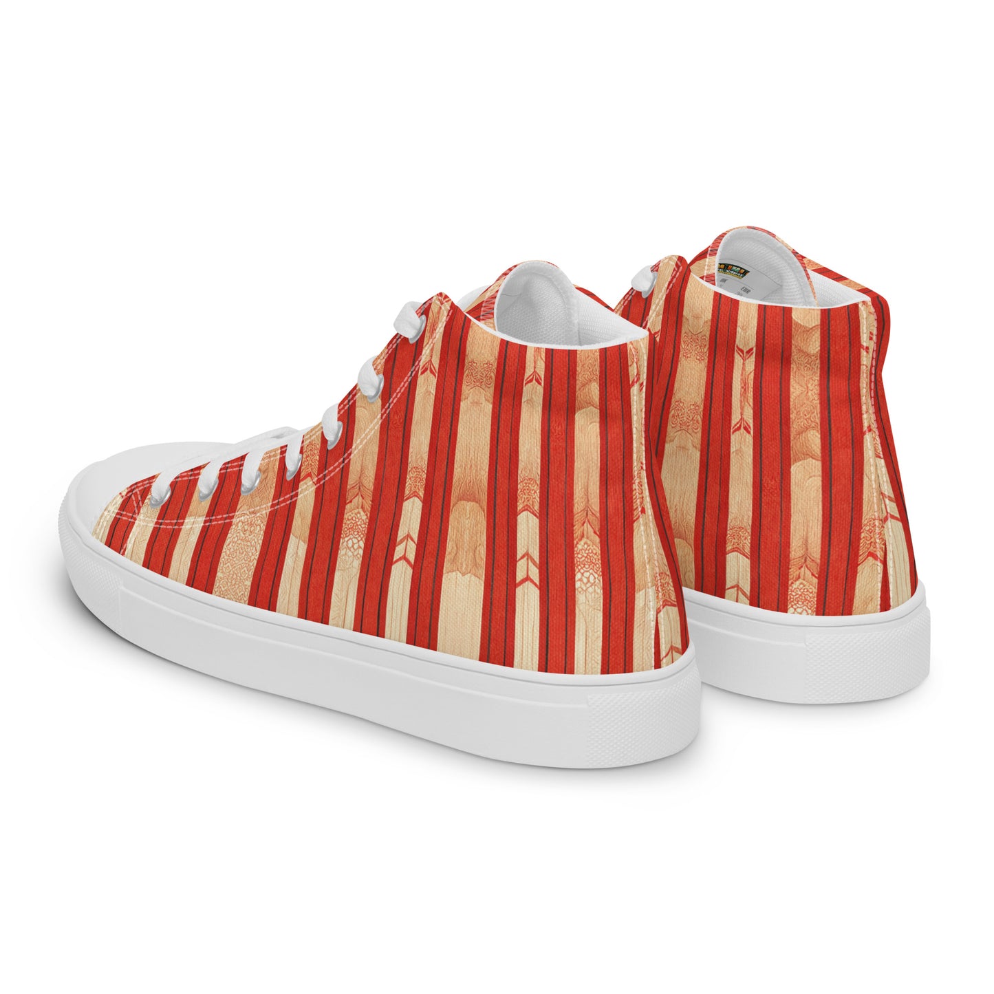 Scarlet Ribbon Men’s high top canvas shoes