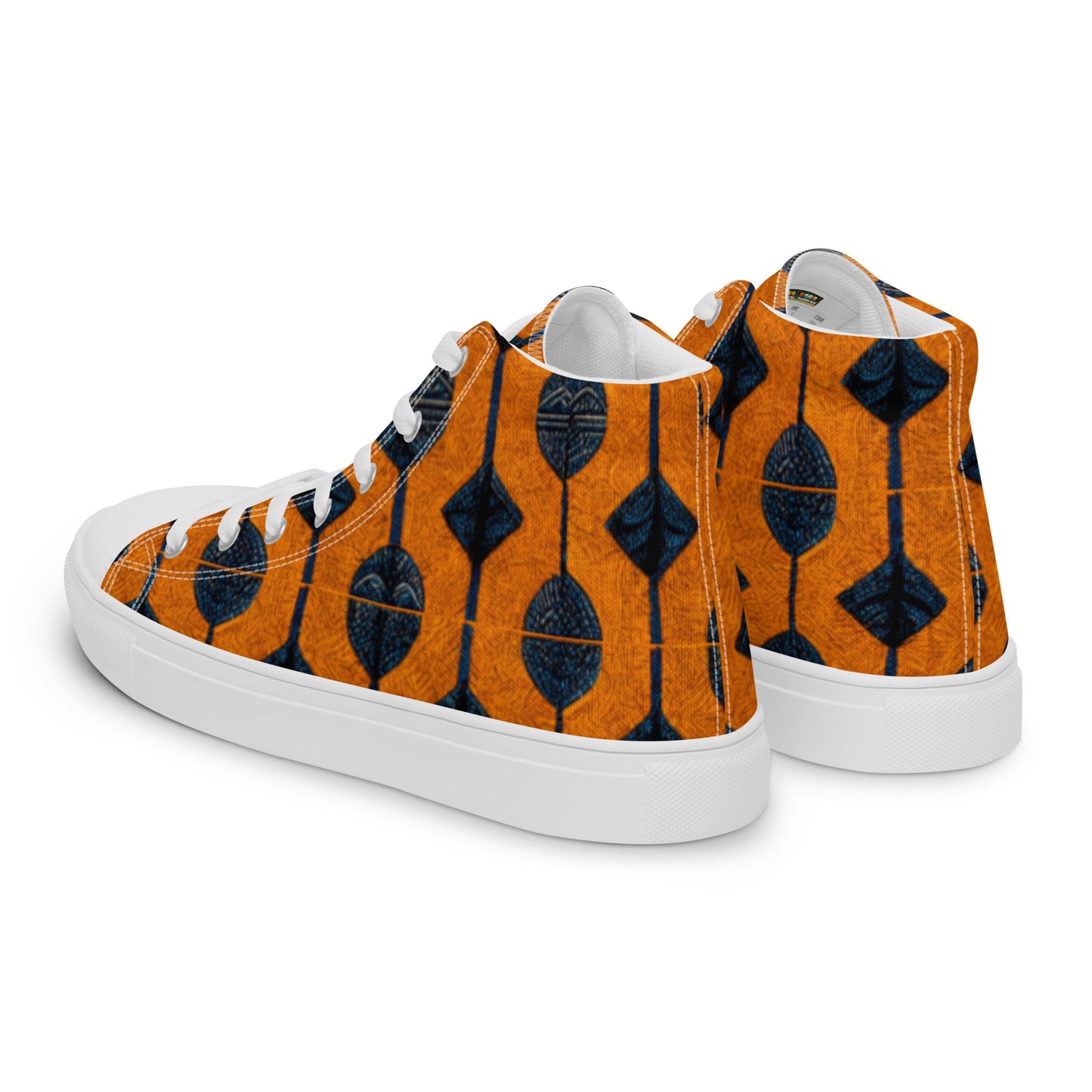 Mask Hues Harmony Men’s high top canvas shoes