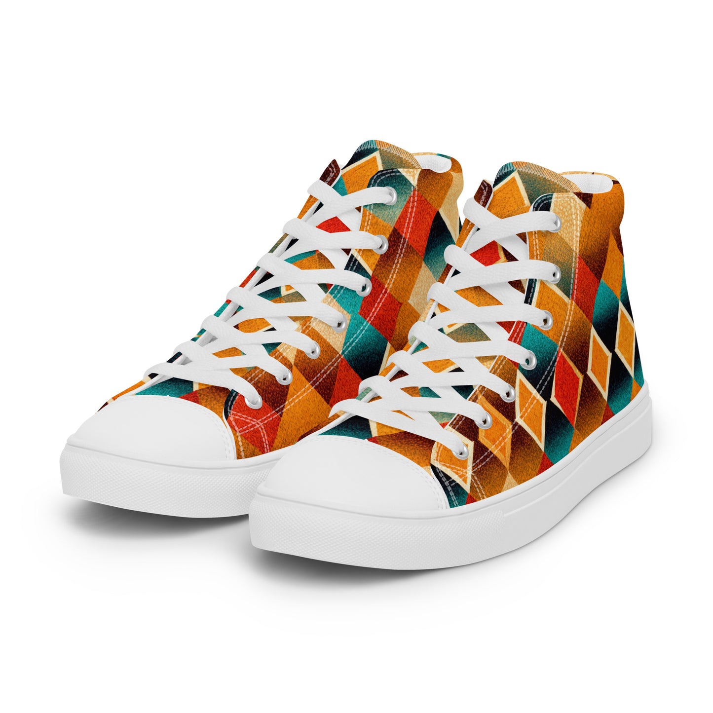 Elemental Weave Men’s high top canvas shoes