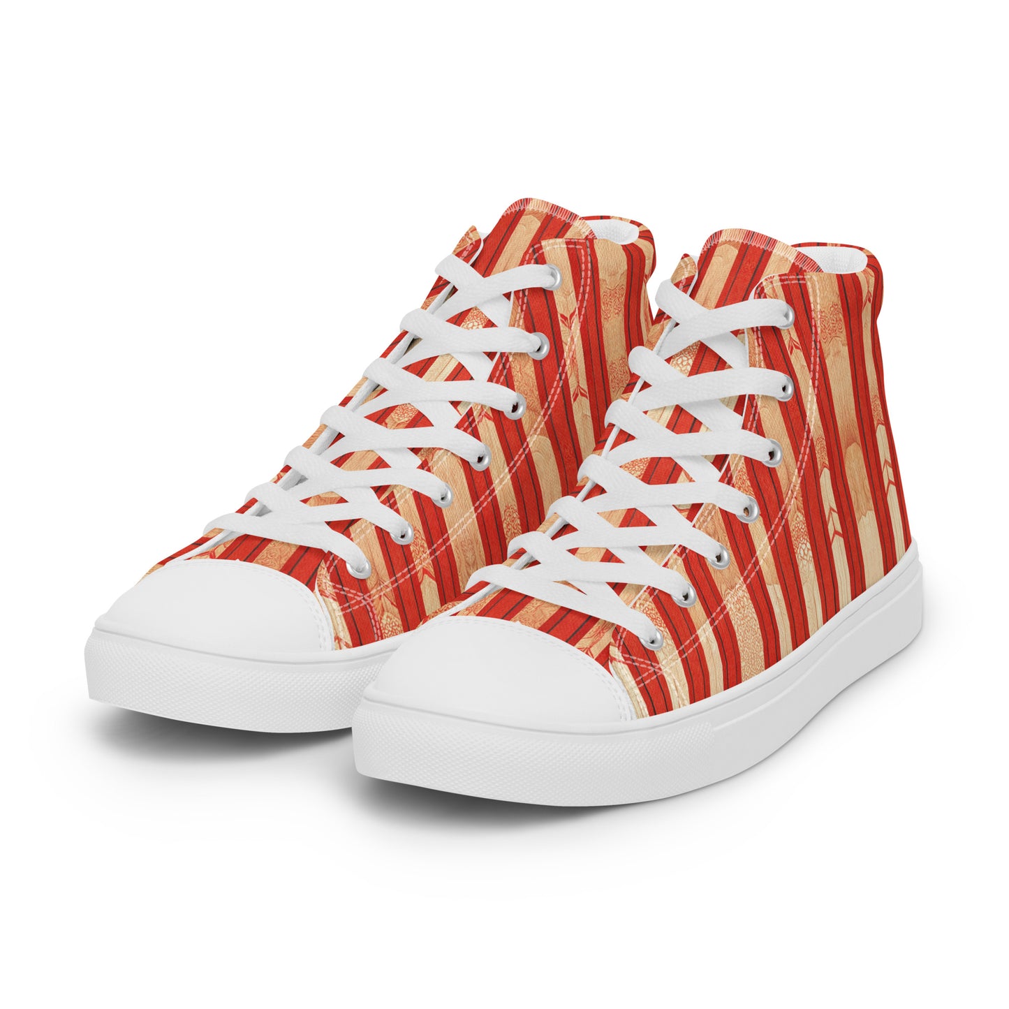 Scarlet Ribbon Men’s high top canvas shoes