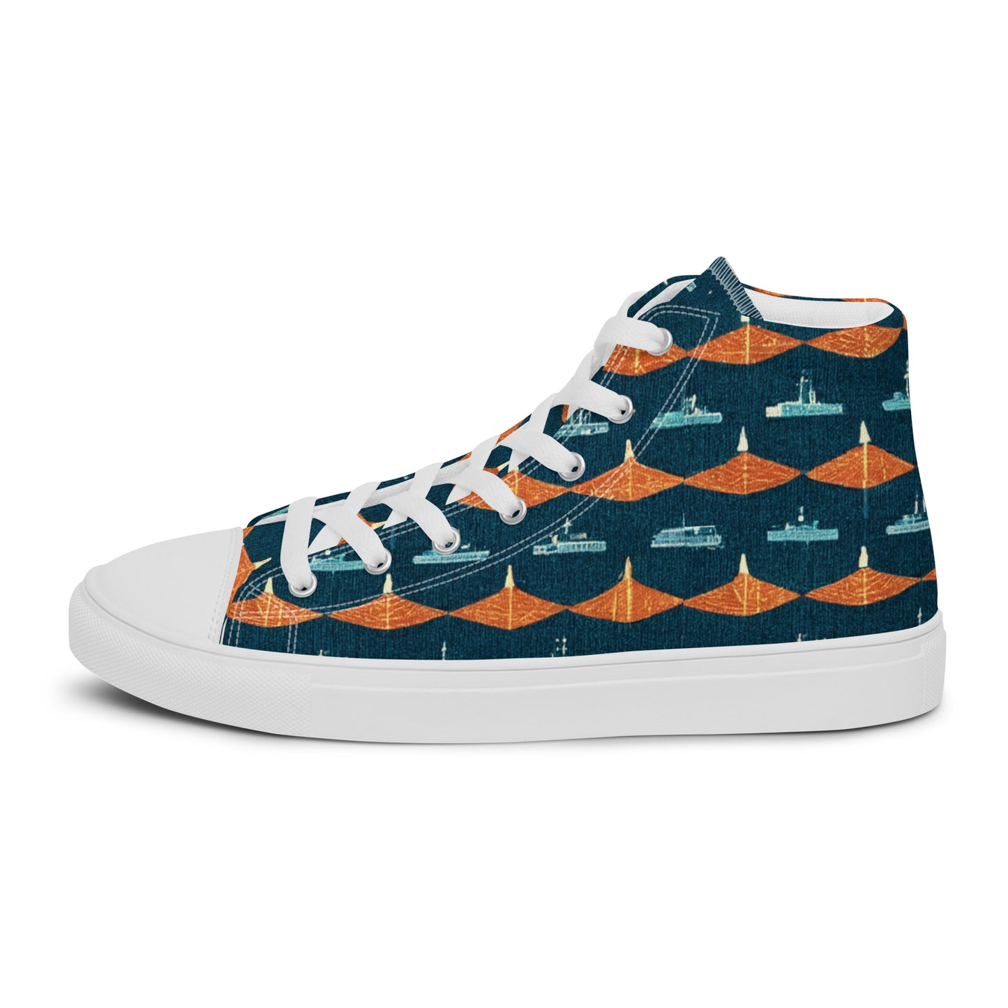 Mariners Melody Men’s high top canvas shoes