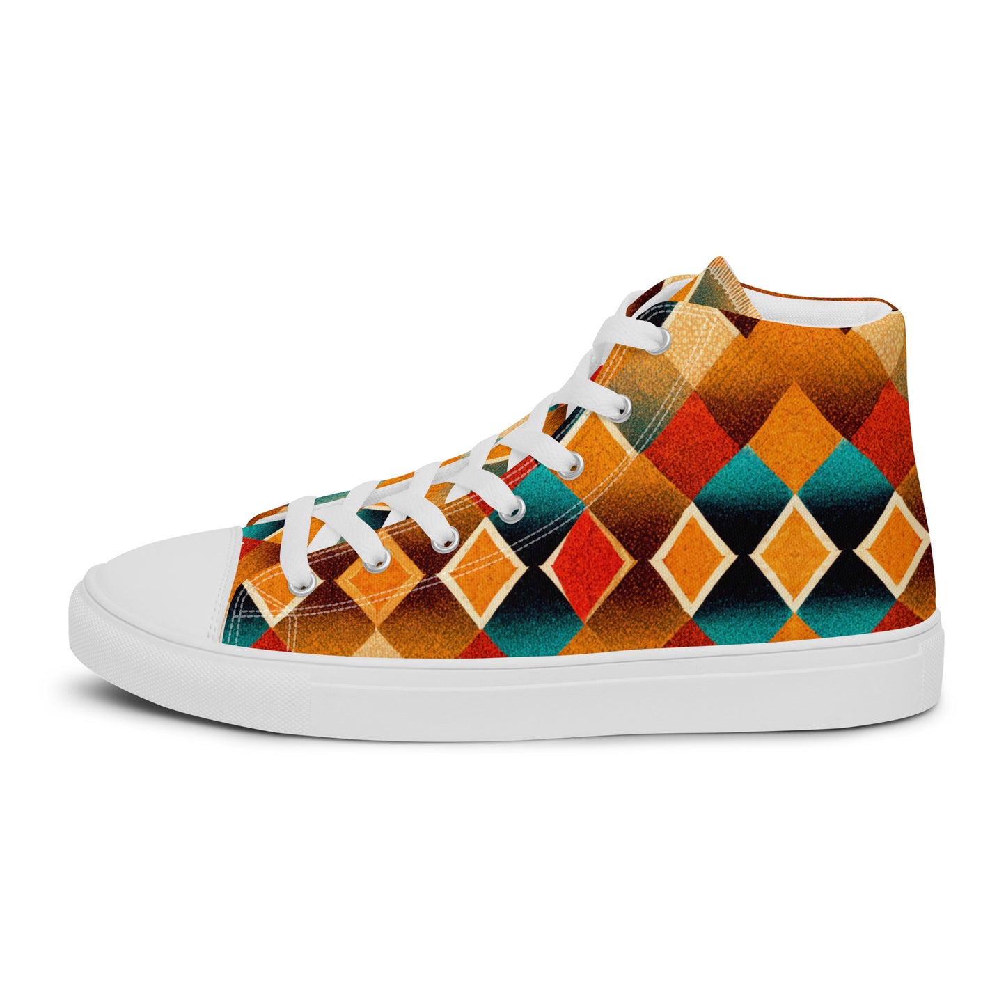 Elemental Weave Men’s high top canvas shoes