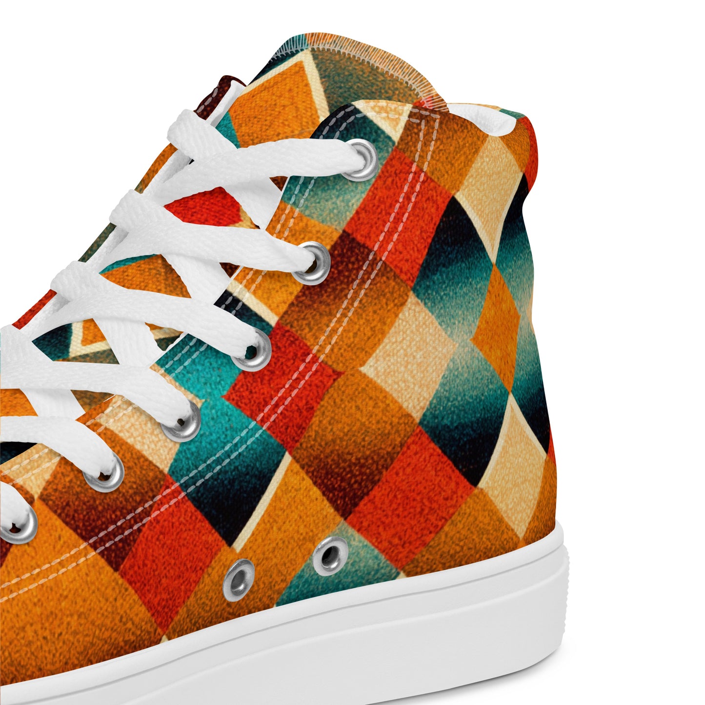 Elemental Weave Men’s high top canvas shoes