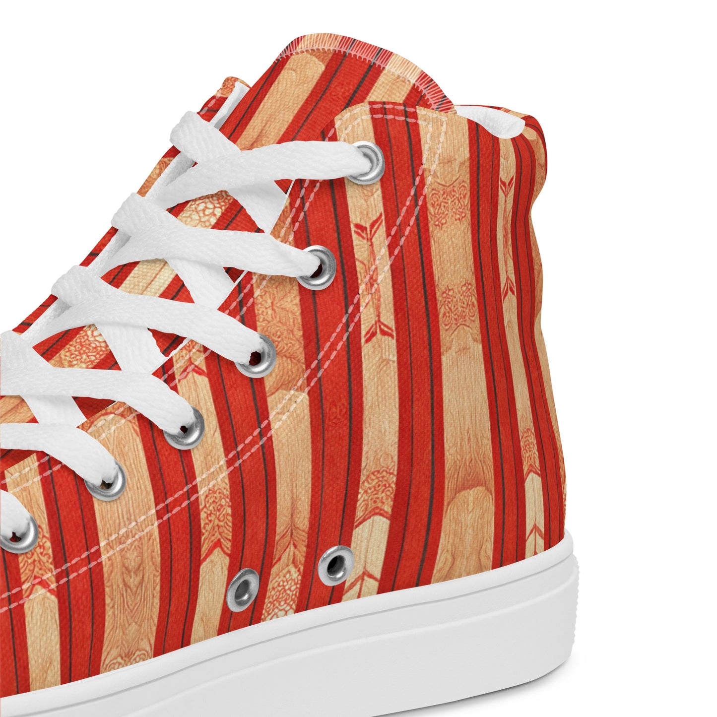 Scarlet Ribbon Men’s high top canvas shoes