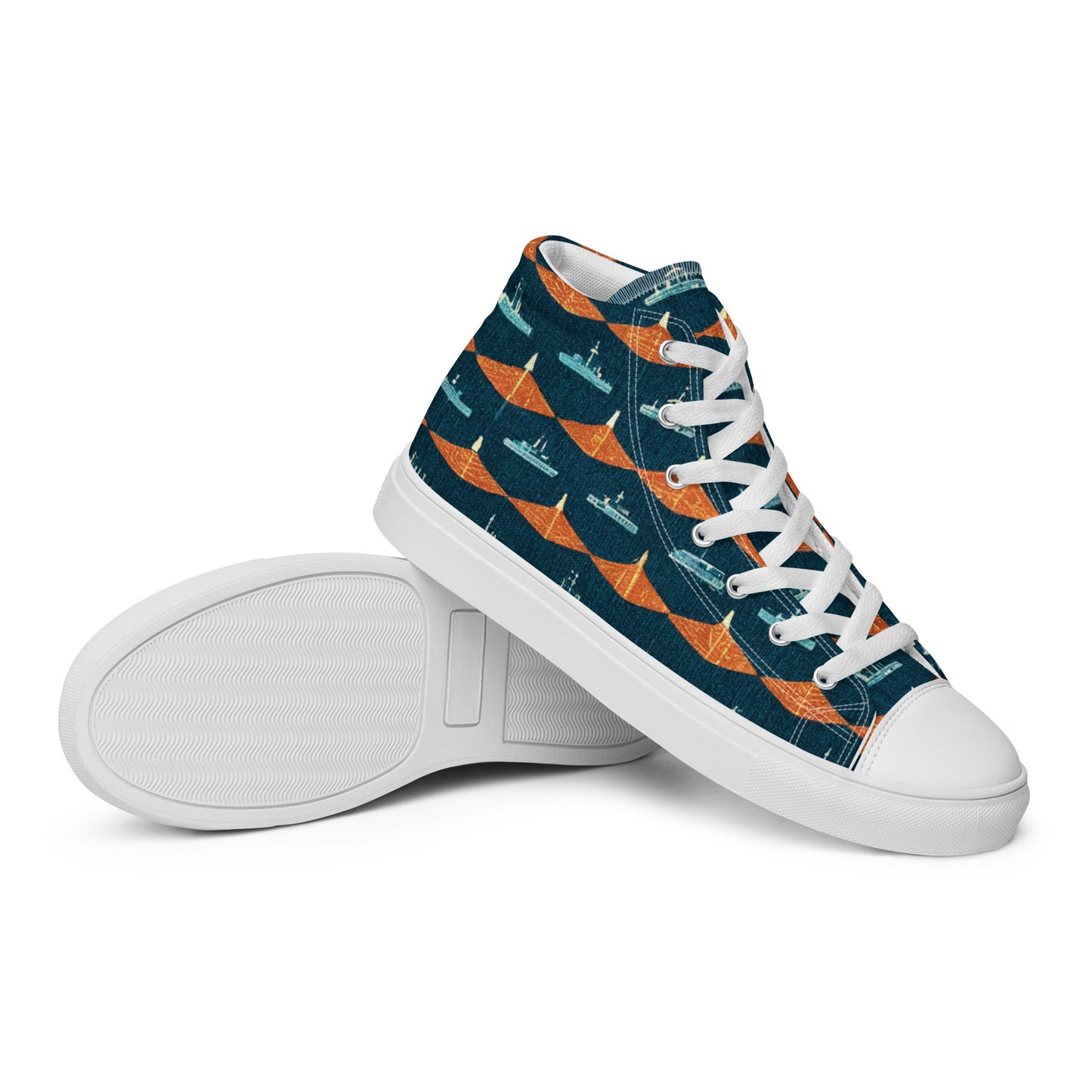 Mariners Melody Men’s high top canvas shoes