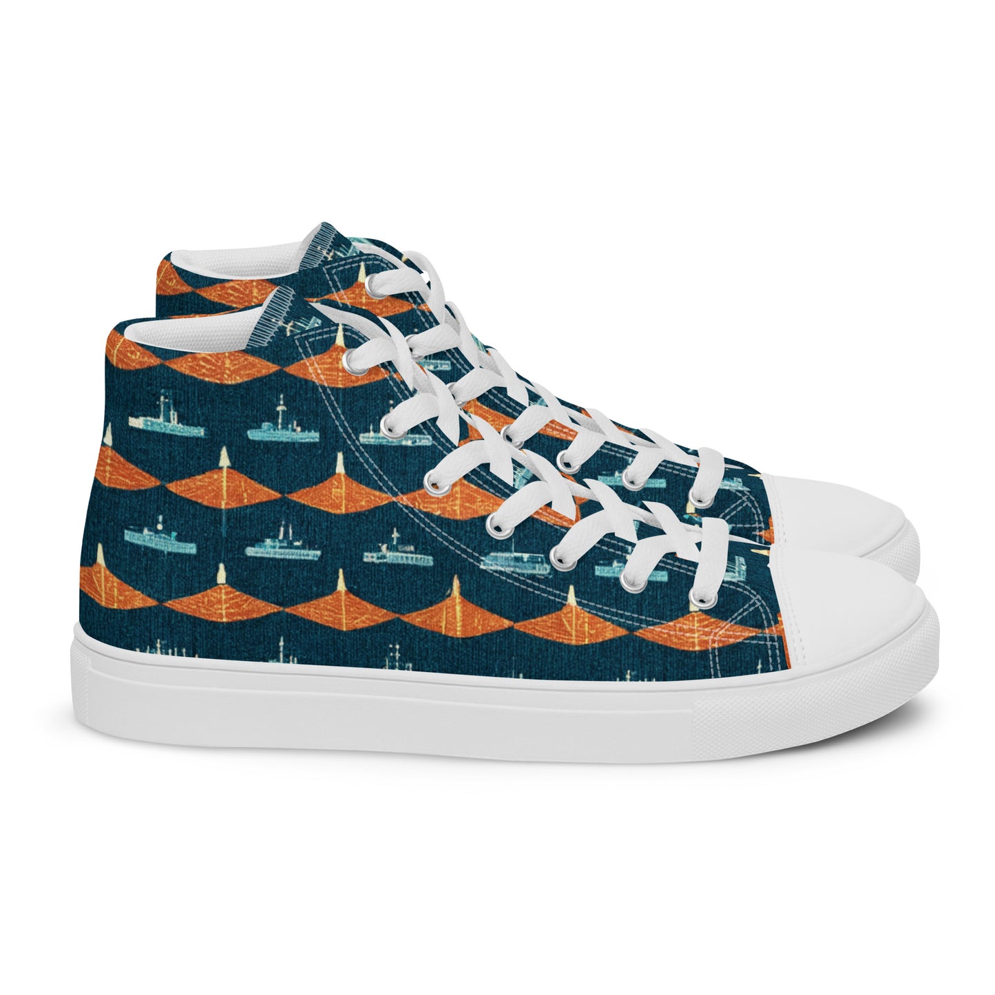 Mariners Melody Men’s high top canvas shoes