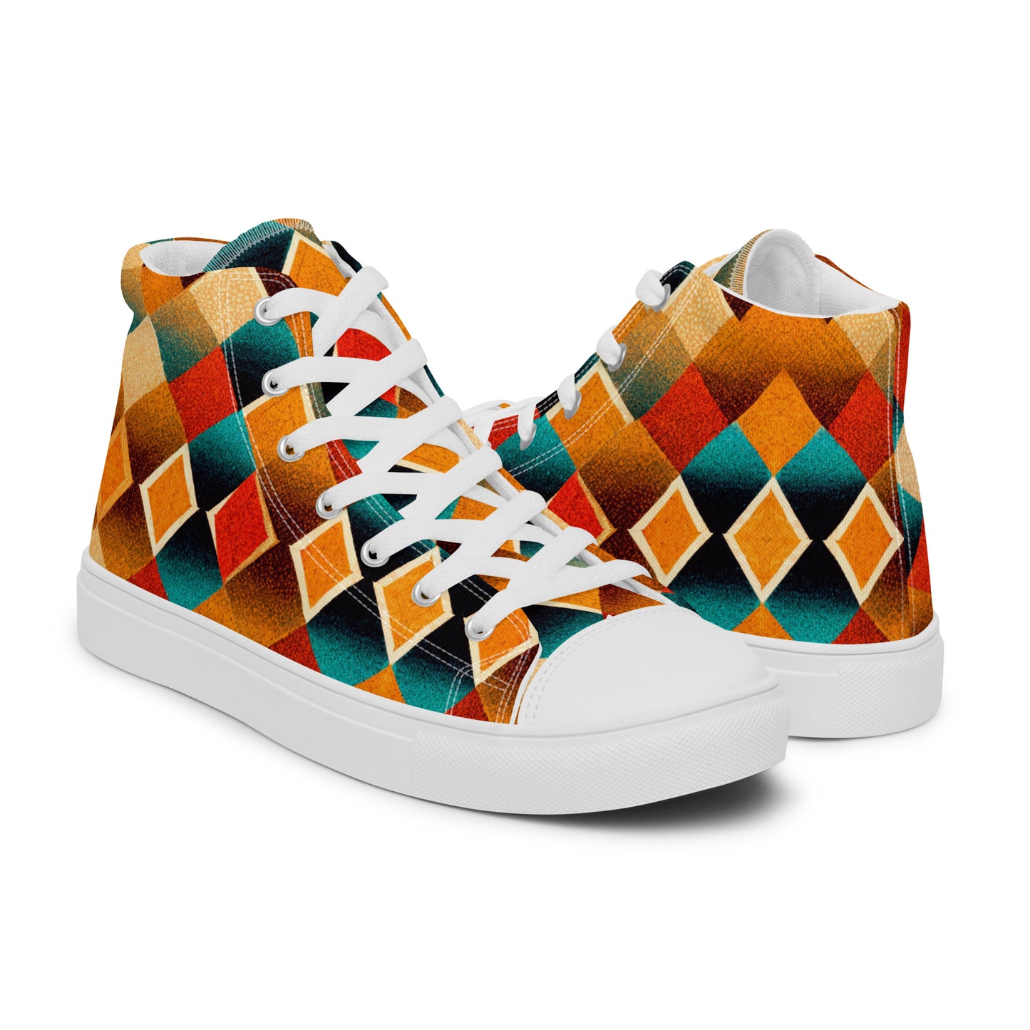 Elemental Weave Men’s high top canvas shoes