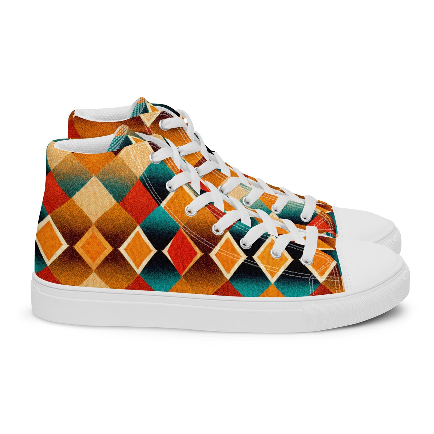 Elemental Weave Men’s high top canvas shoes