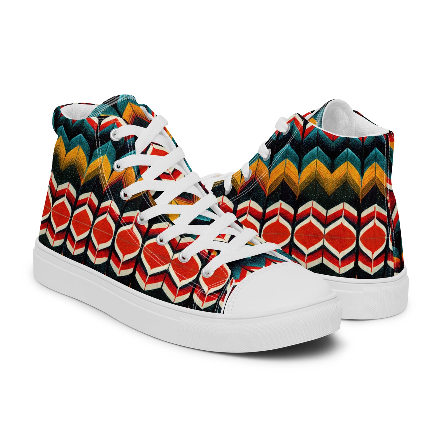 Jimmy’s Sweater Men’s high top canvas shoes