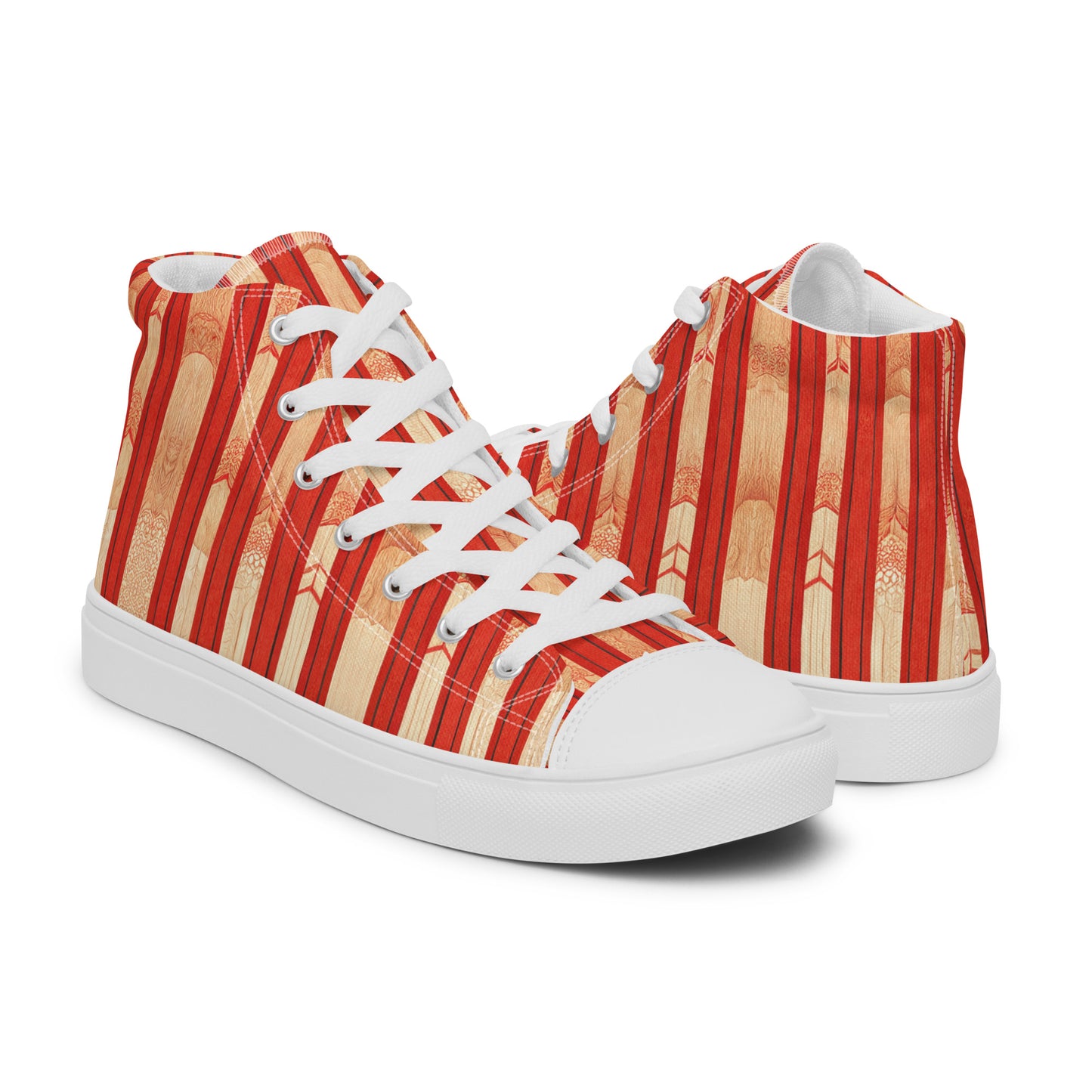 Scarlet Ribbon Men’s high top canvas shoes