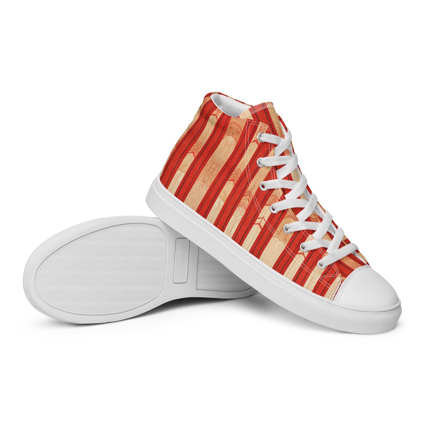 Scarlet Ribbon Men’s high top canvas shoes