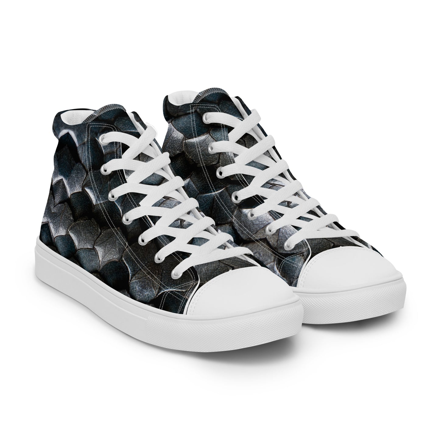 Josephus, the Ironclad Guardian Men’s high top canvas shoes