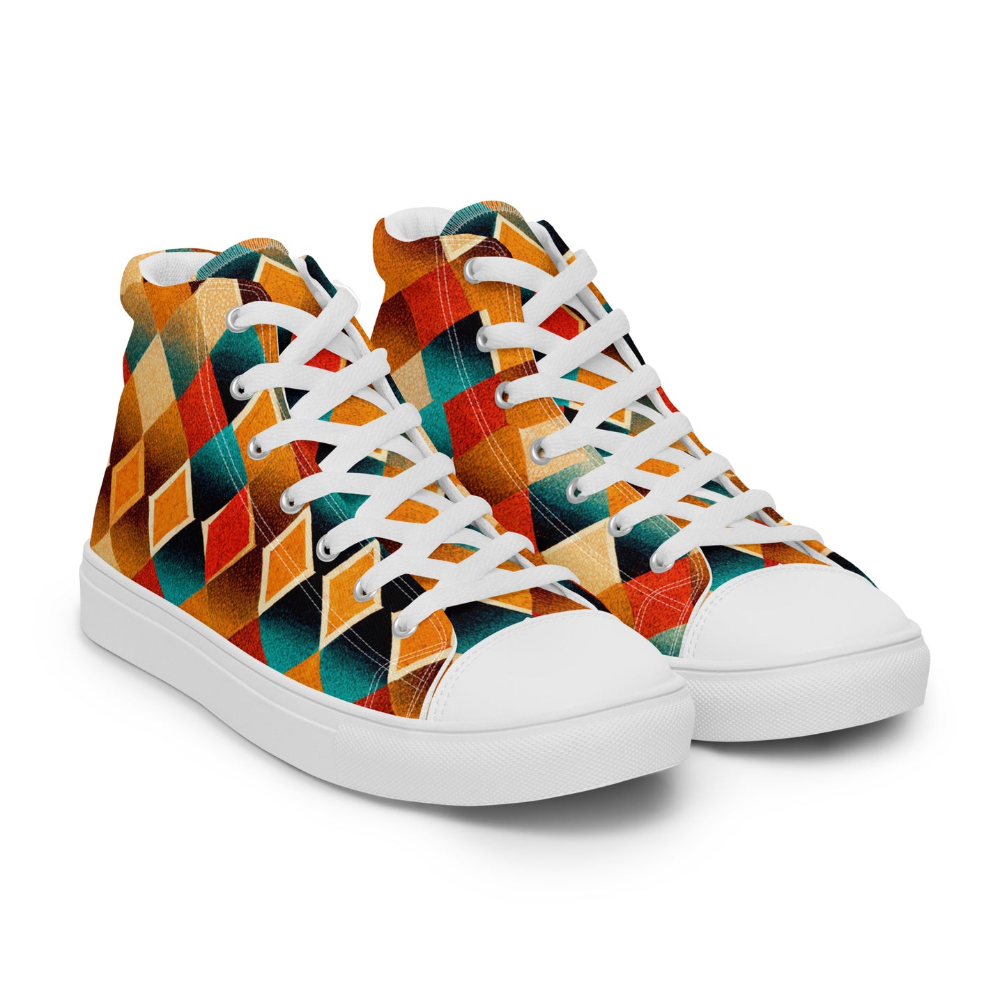 Elemental Weave Men’s high top canvas shoes