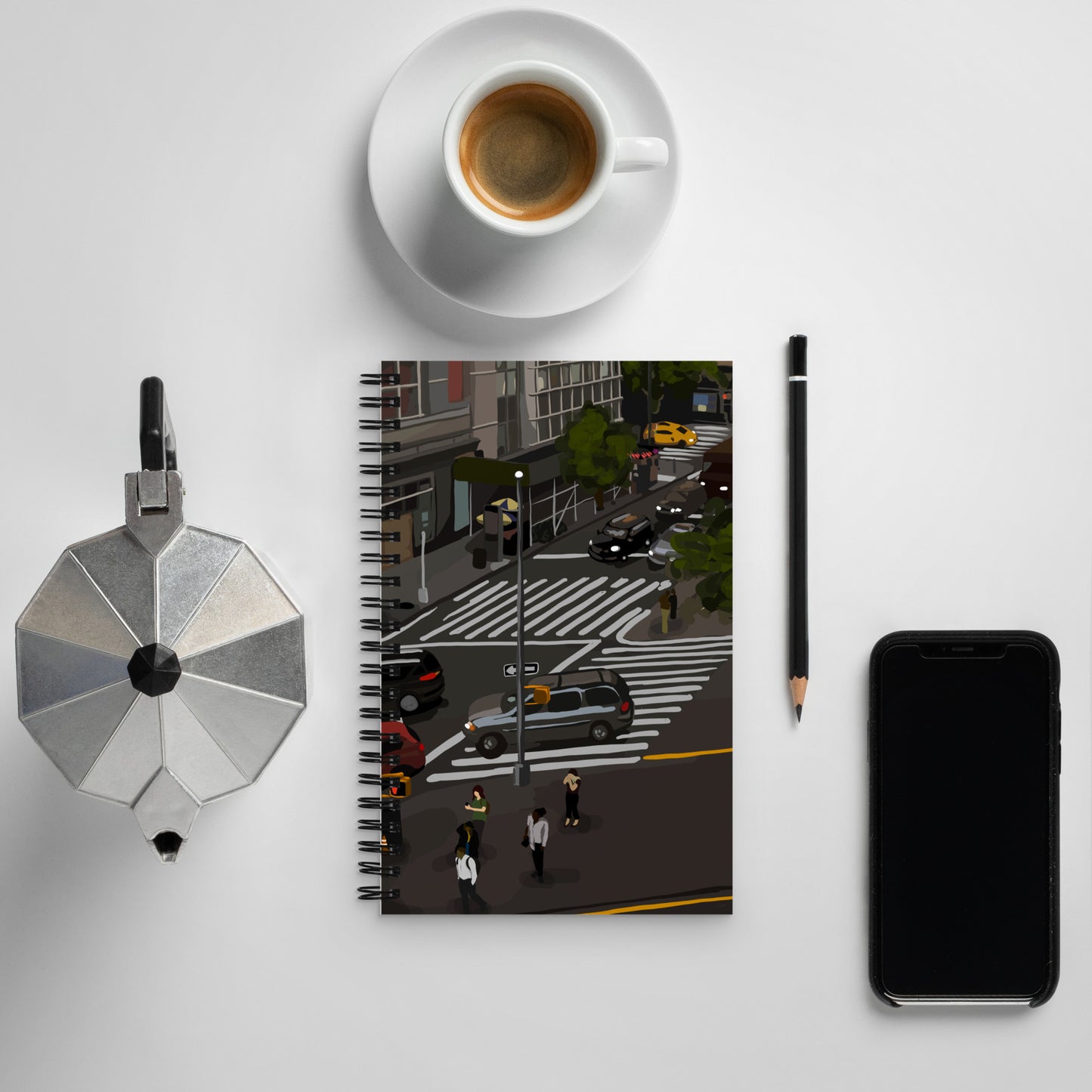 Julliard’s Urban Perspective Spiral notebook