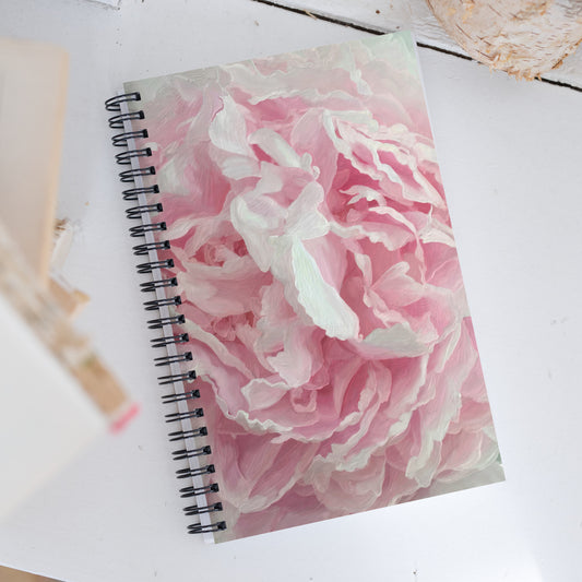 Cloey’s Peony Spiral notebook