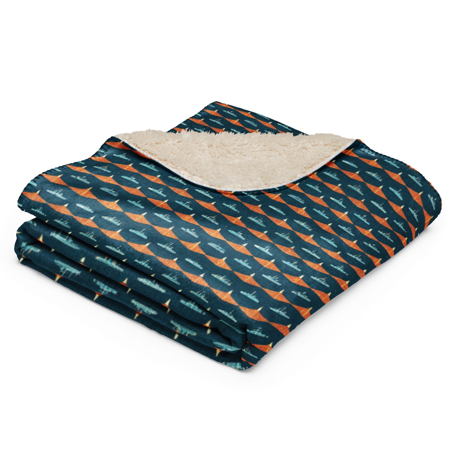 Mariners Melody Sherpa blanket