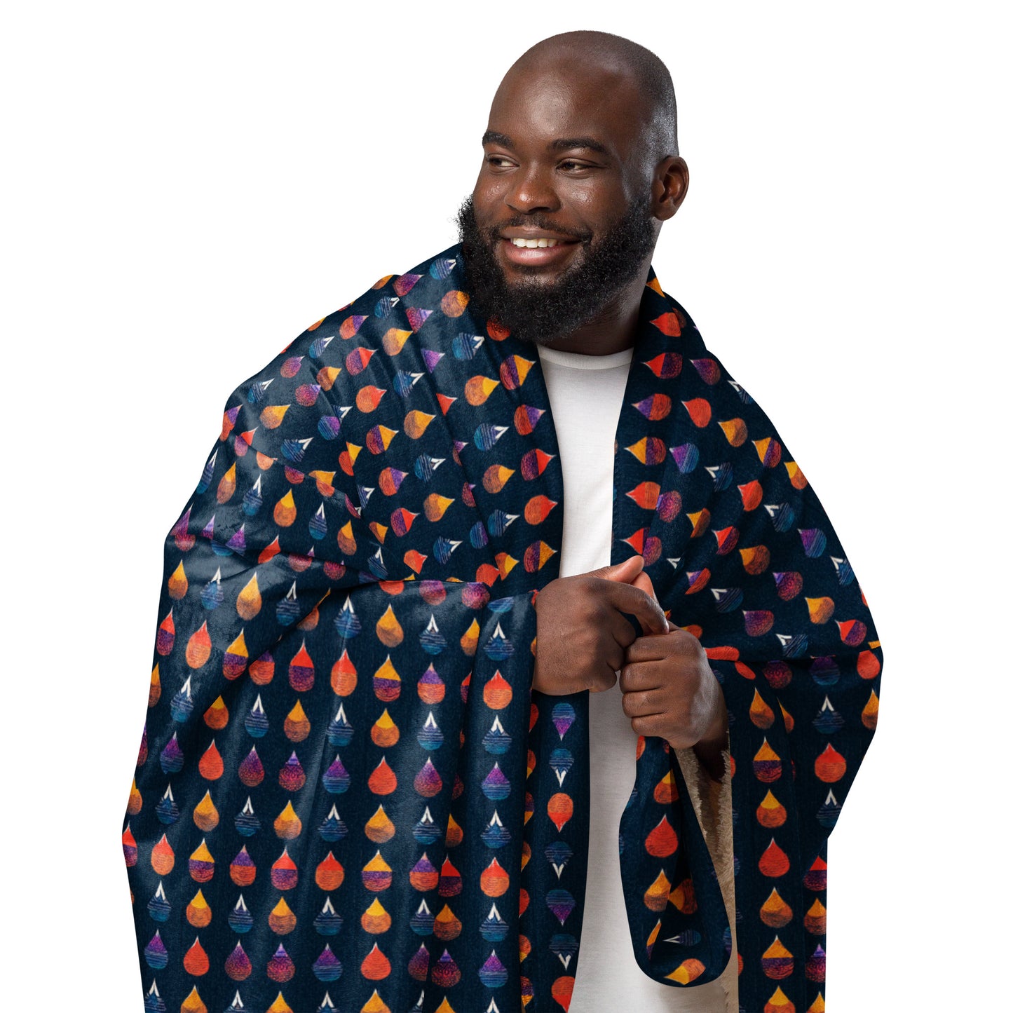 Prismatic Precipitation Sherpa blanket