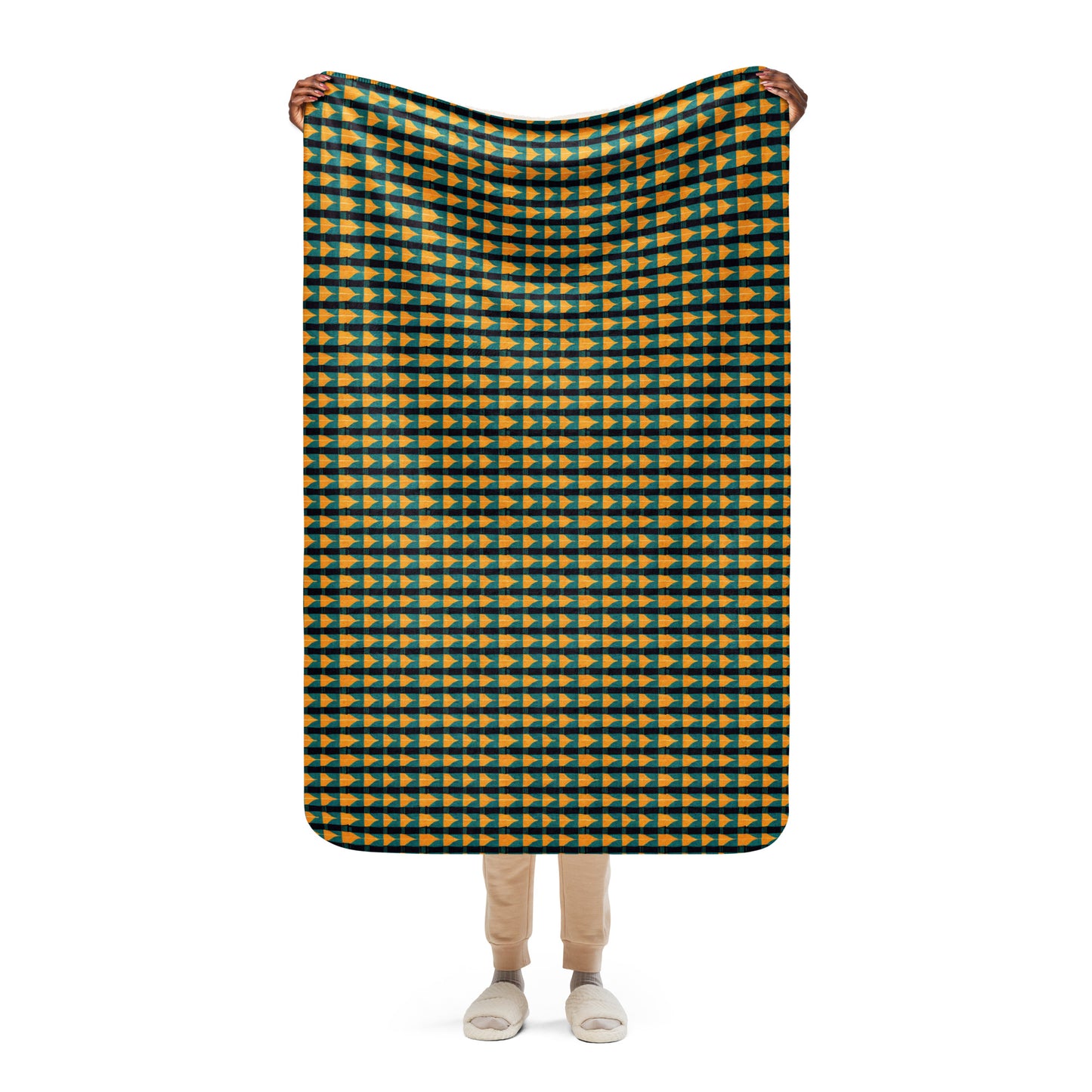 Tribal Traditions Sherpa blanket