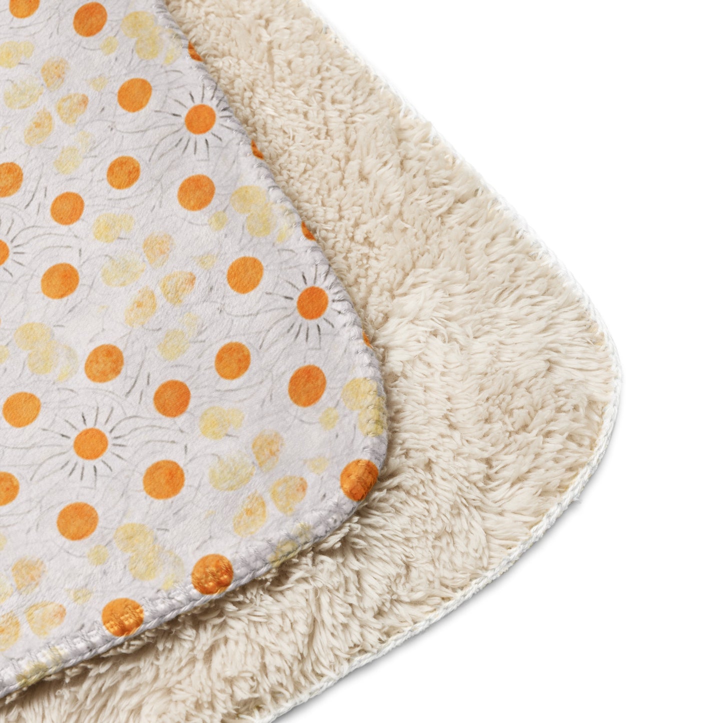 Fall Sun Sherpa blanket