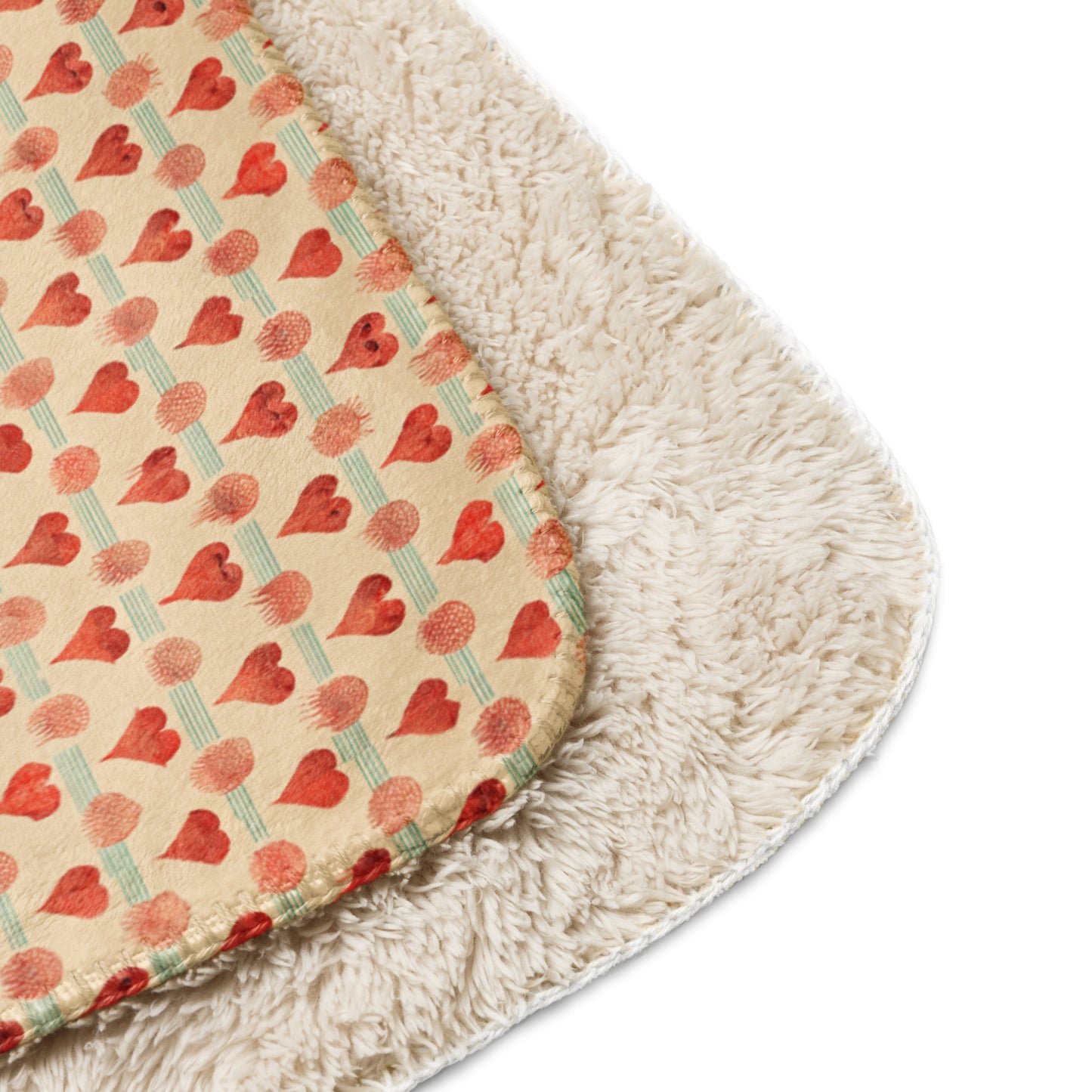 Loves Prints Sherpa blanket