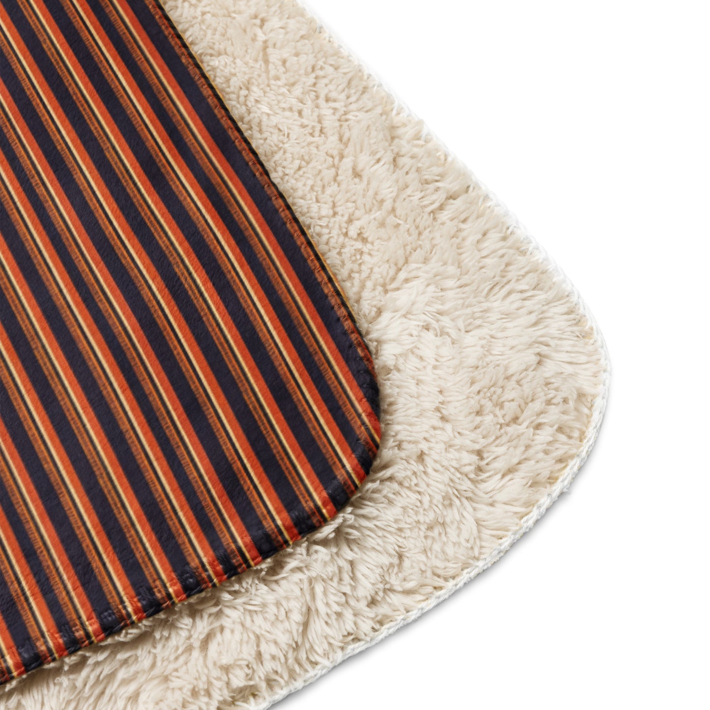 Savanna Sunset Stitches Sherpa blanket