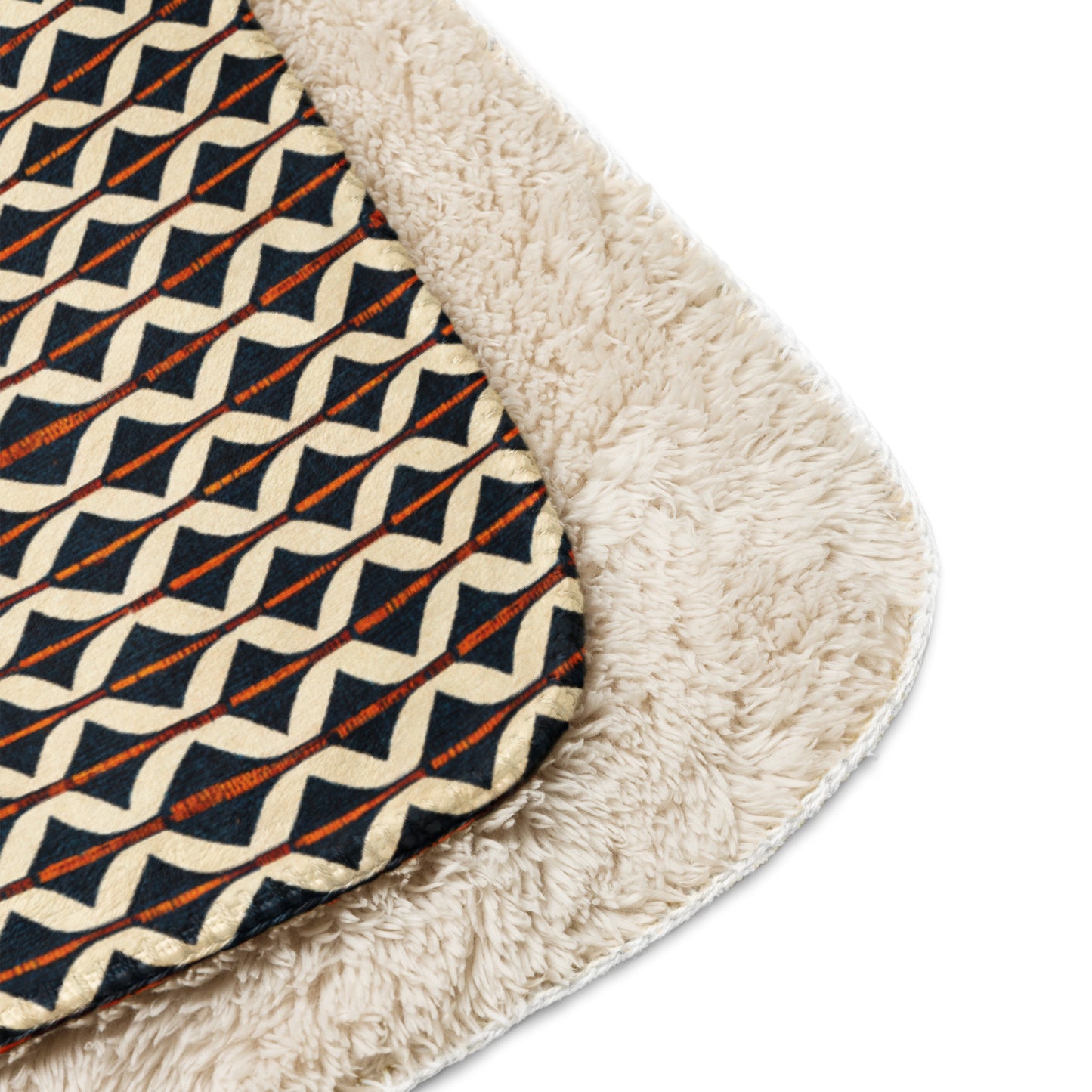 Tribal Tones In Harmony Sherpa blanket