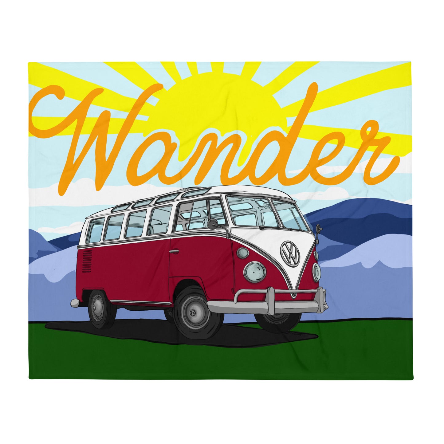 Wander Throw Blanket