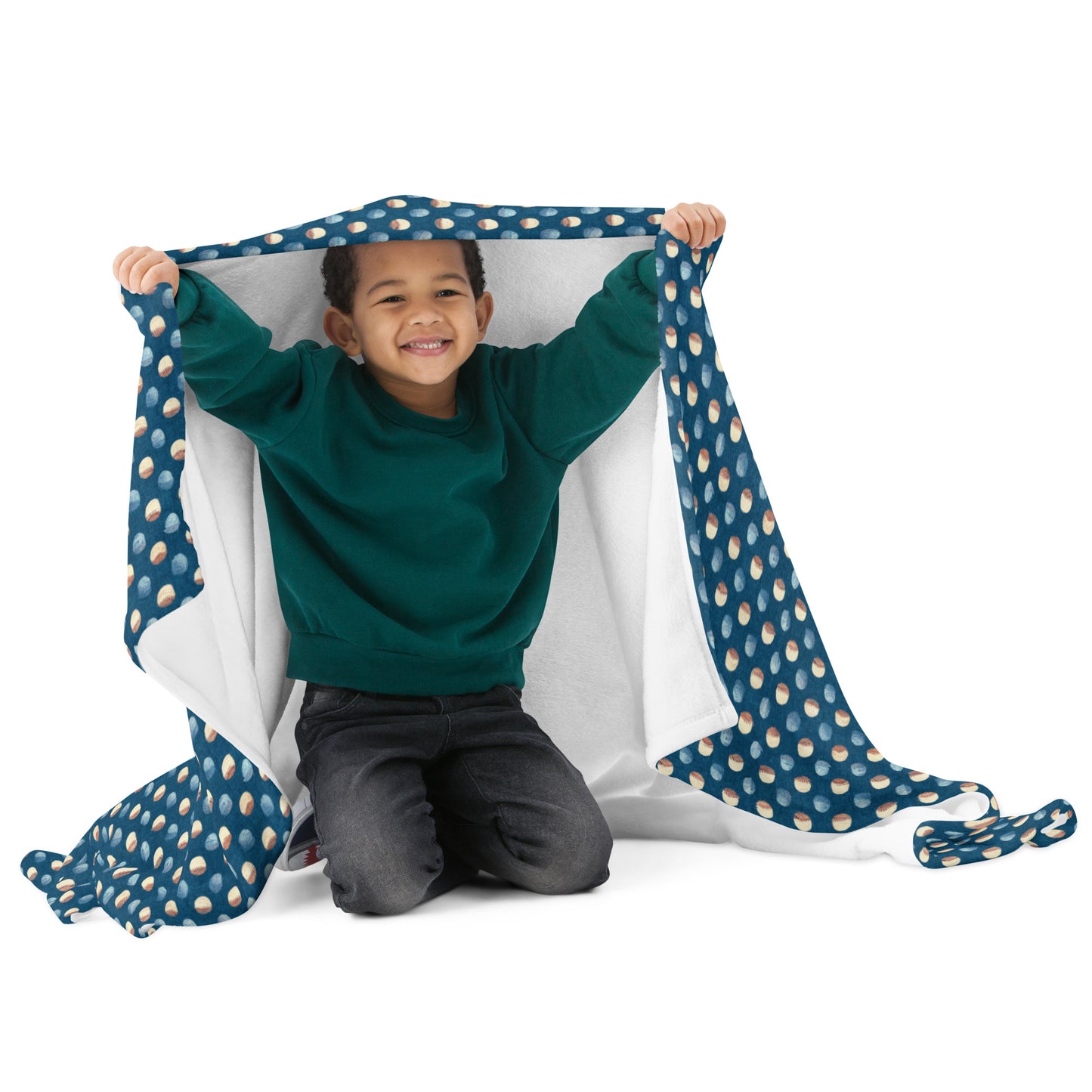 Play Ball Throw Blanket