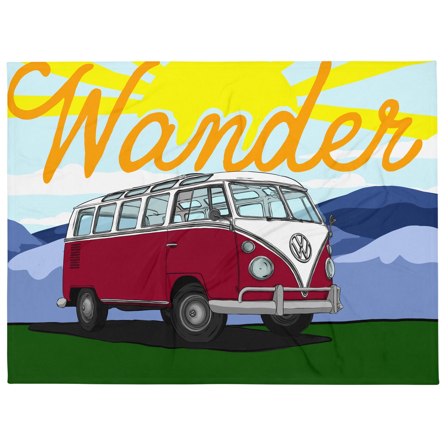 Wander Throw Blanket