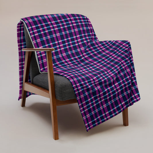 Royal Highlander Plaid Throw Blanket