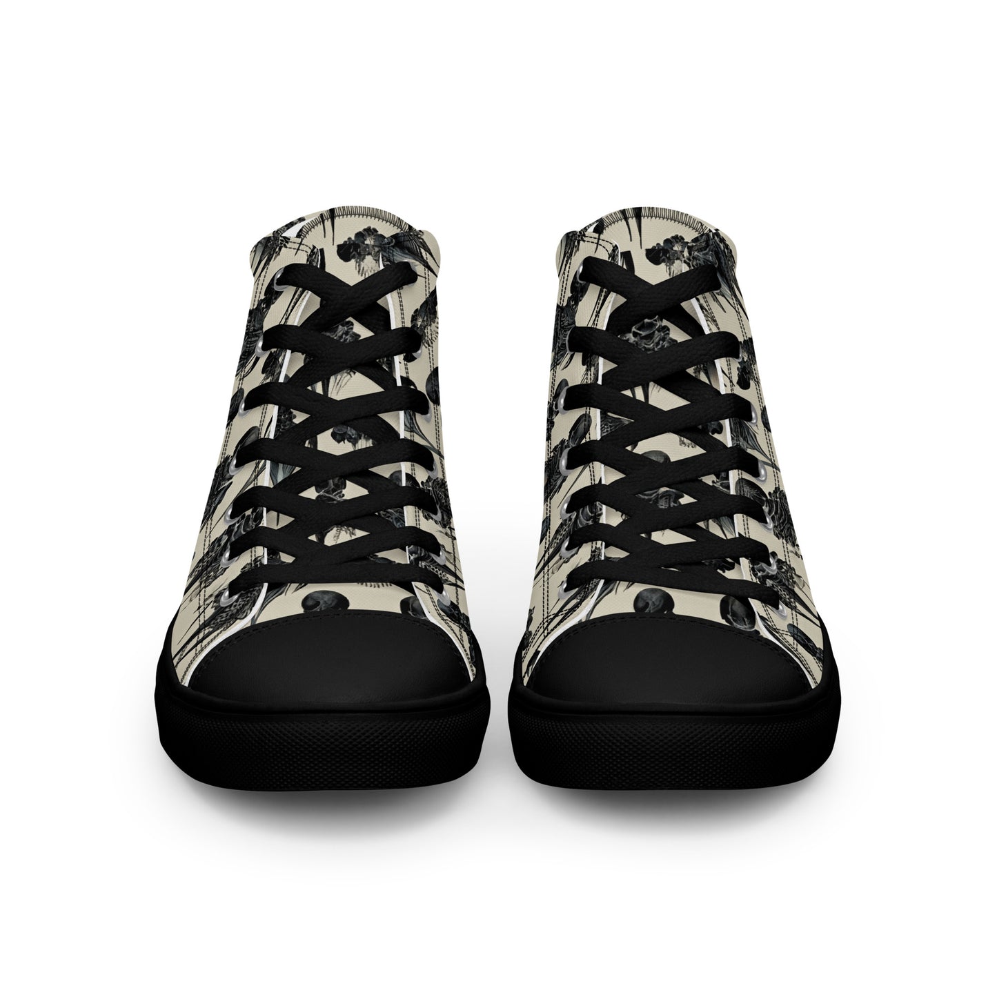 Bone Dance Women’s high top canvas shoes